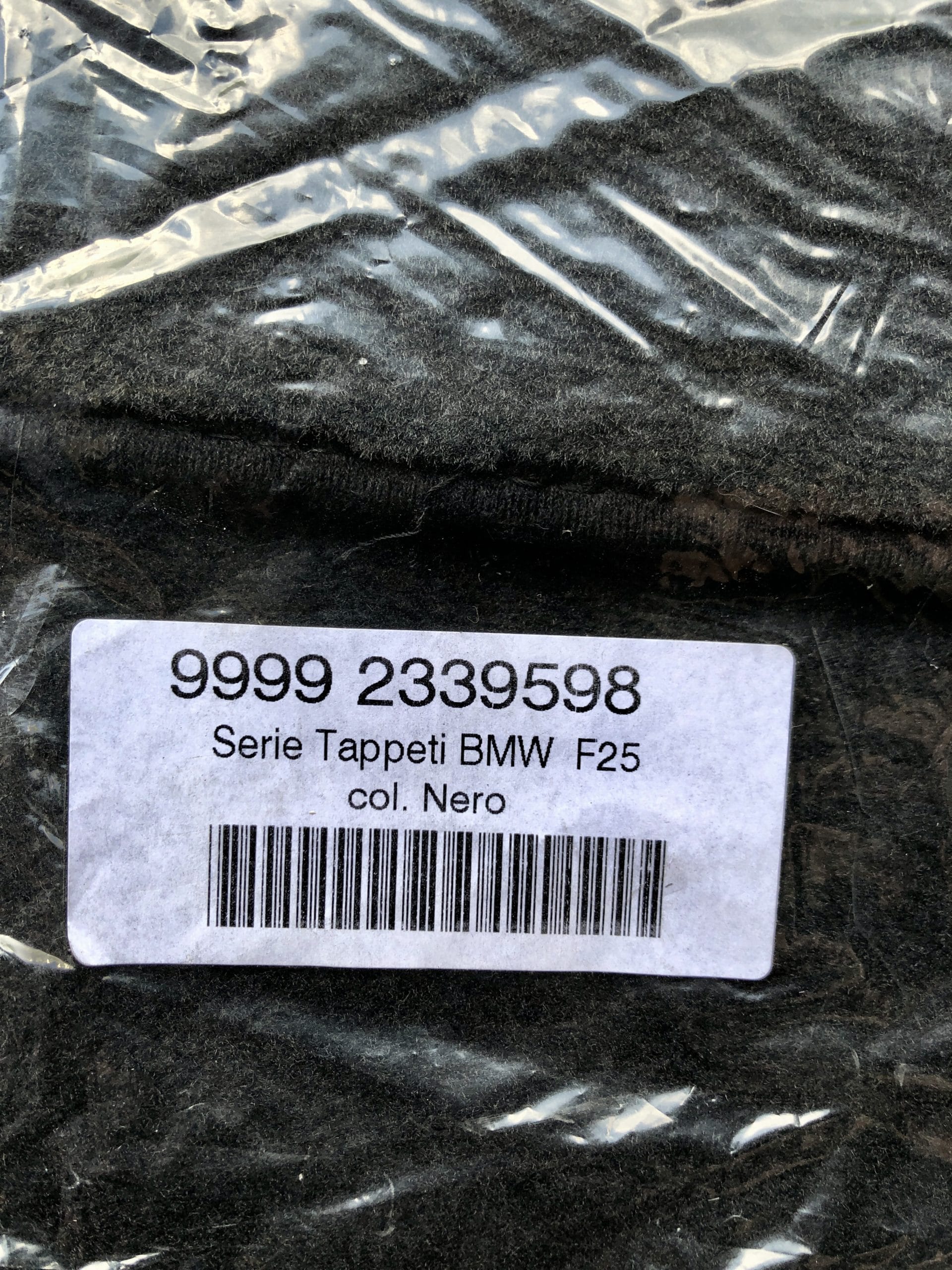 Fussmatten neu, Velours, BMW X3, X4,