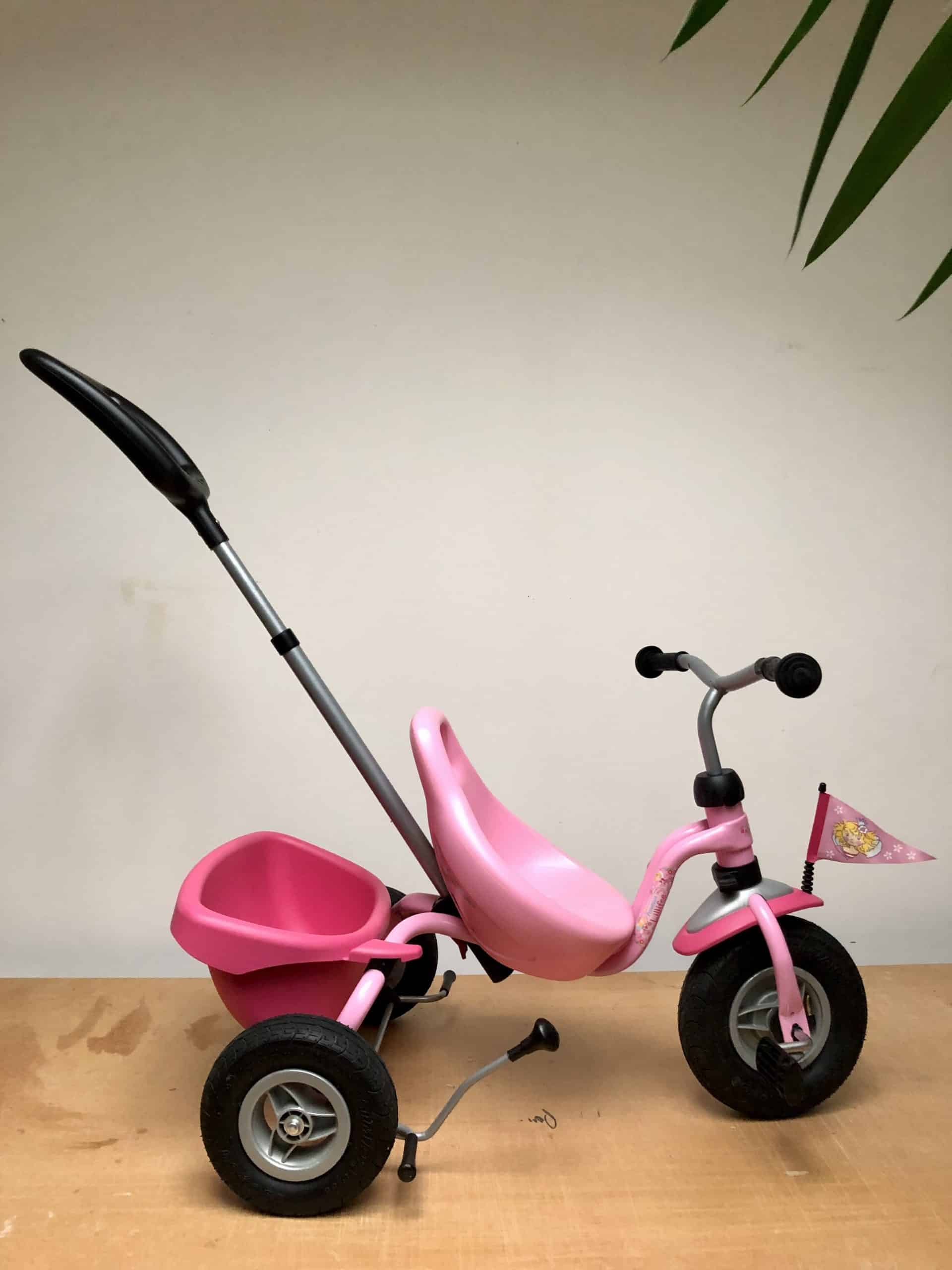 Dreirad mit Stange Puki Lillifee, in sehr gutem Zustand, an Selbstabholer zu verkaufen