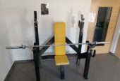 Fitness Schulter/Nacken Bank Powerhouse Gym, ohne Stange und Gewichte