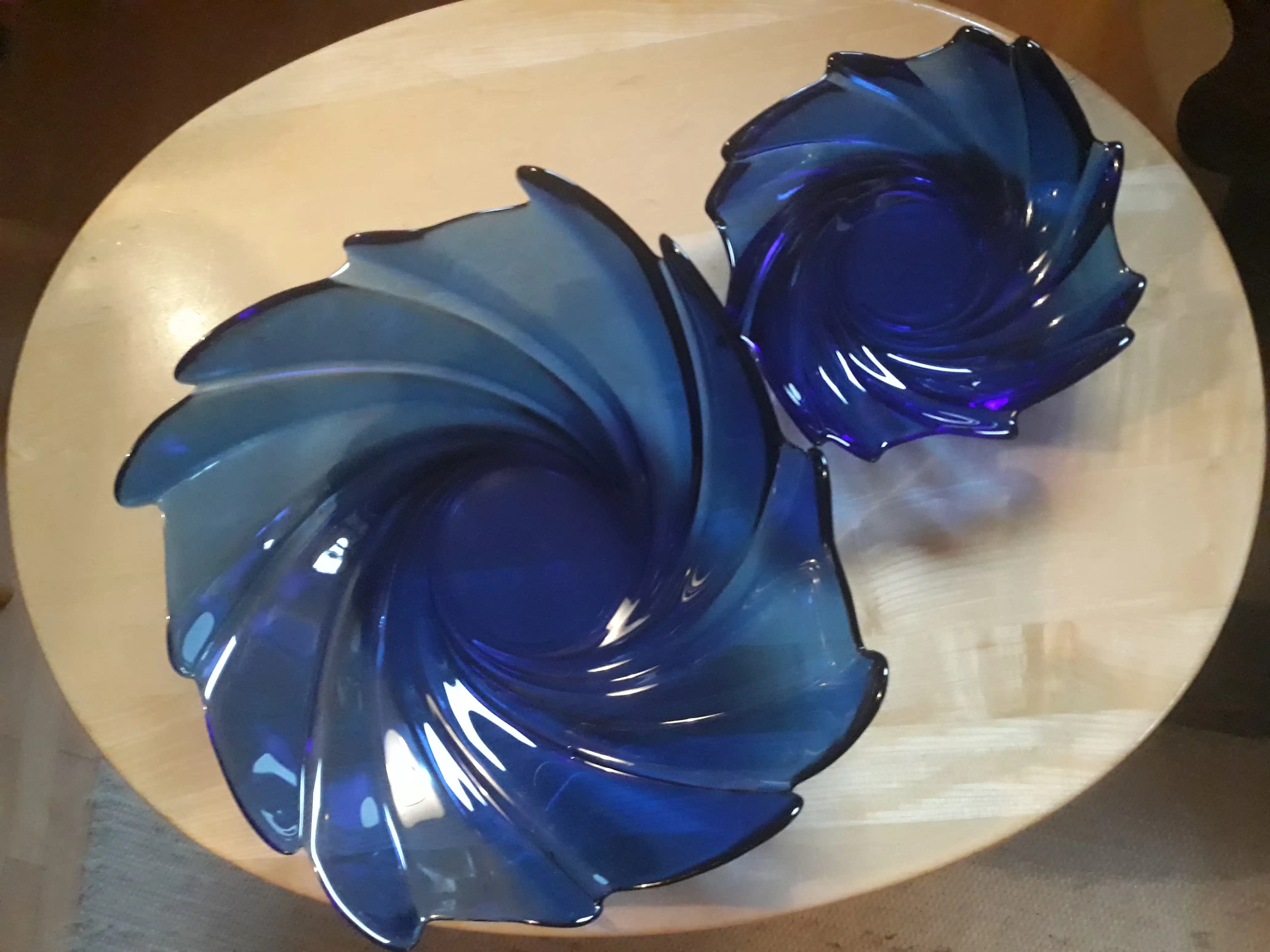Schüsselset in blau