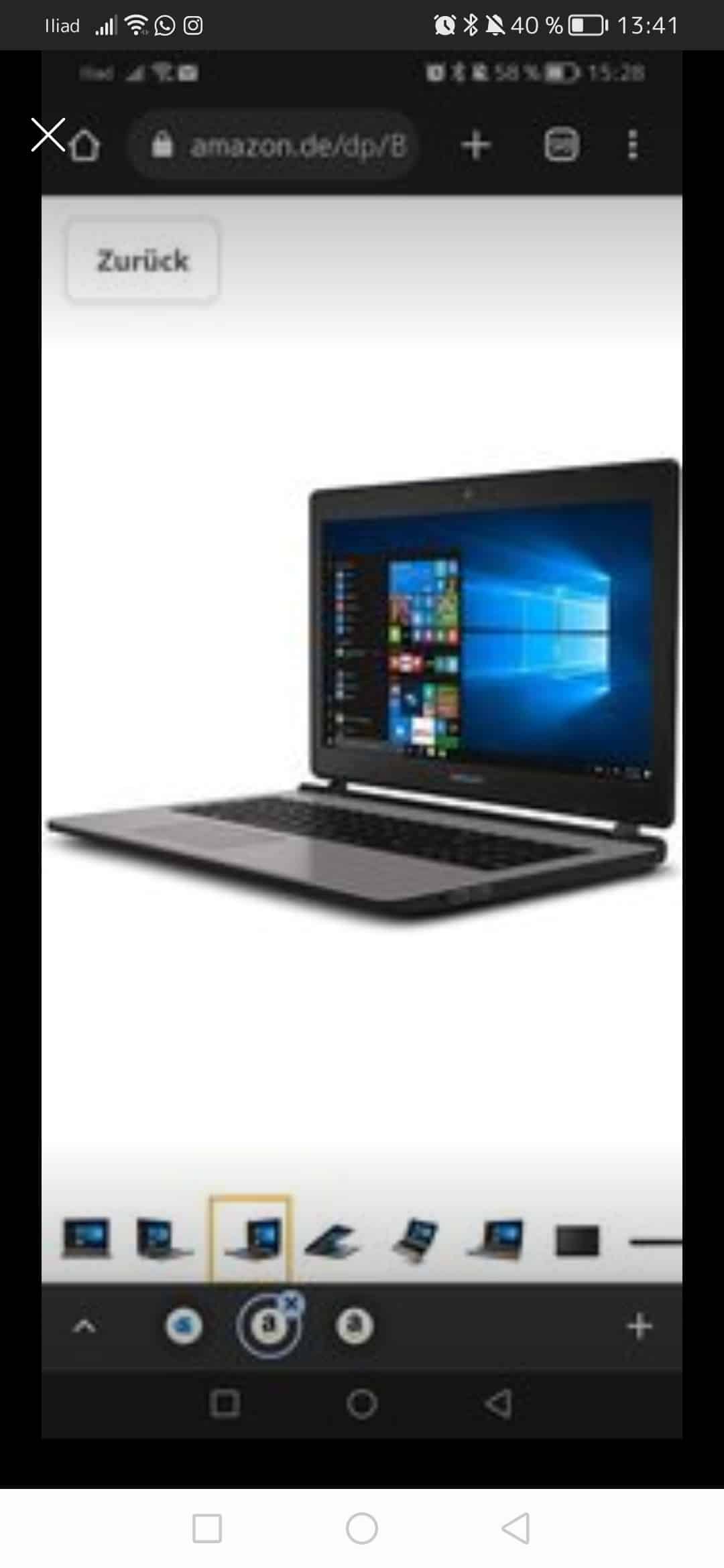 Laptop Medion Akoya e6431