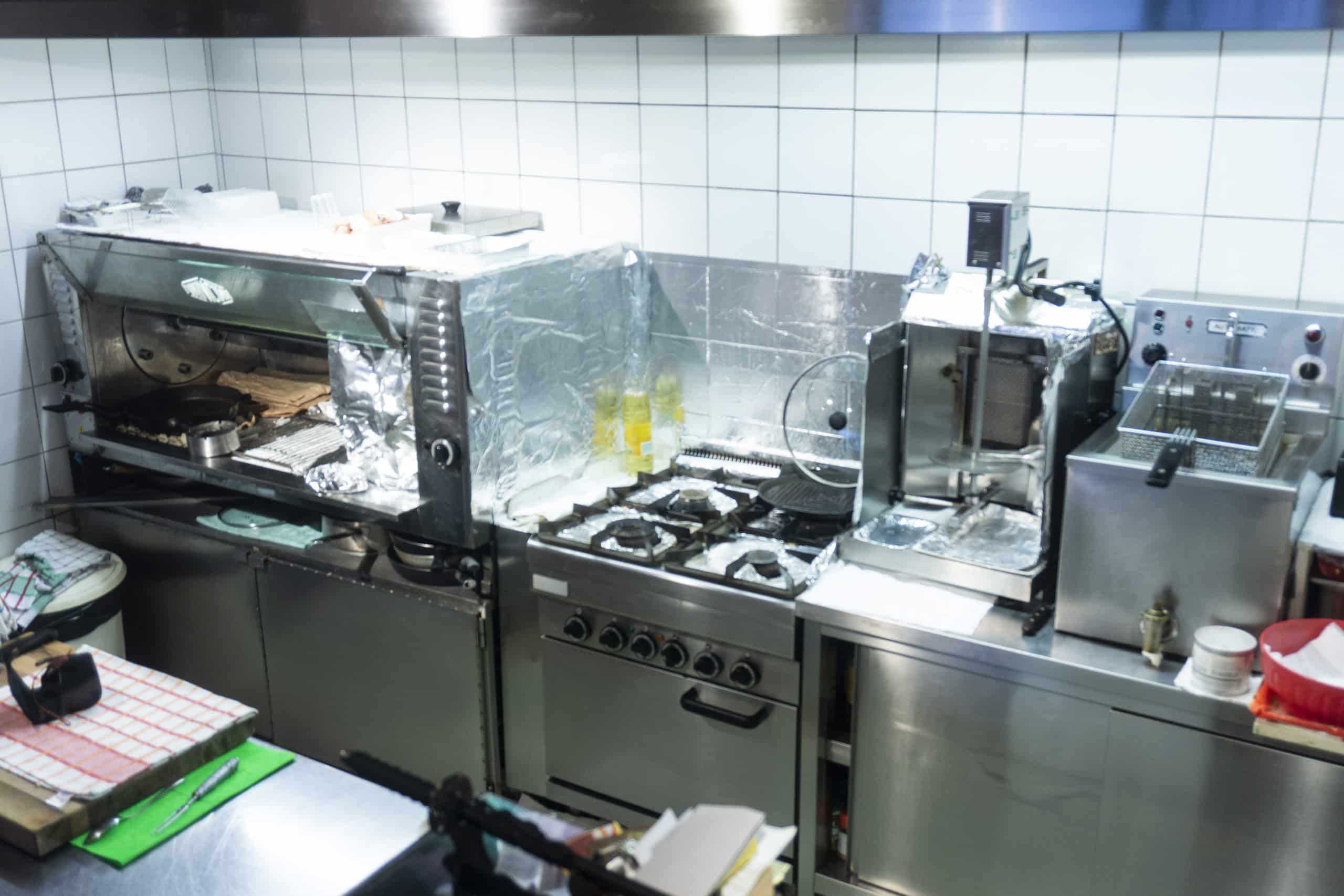 Komplett ausgestattetes Lokal (Interior) Imbiss Kubicny’s zu verkaufen