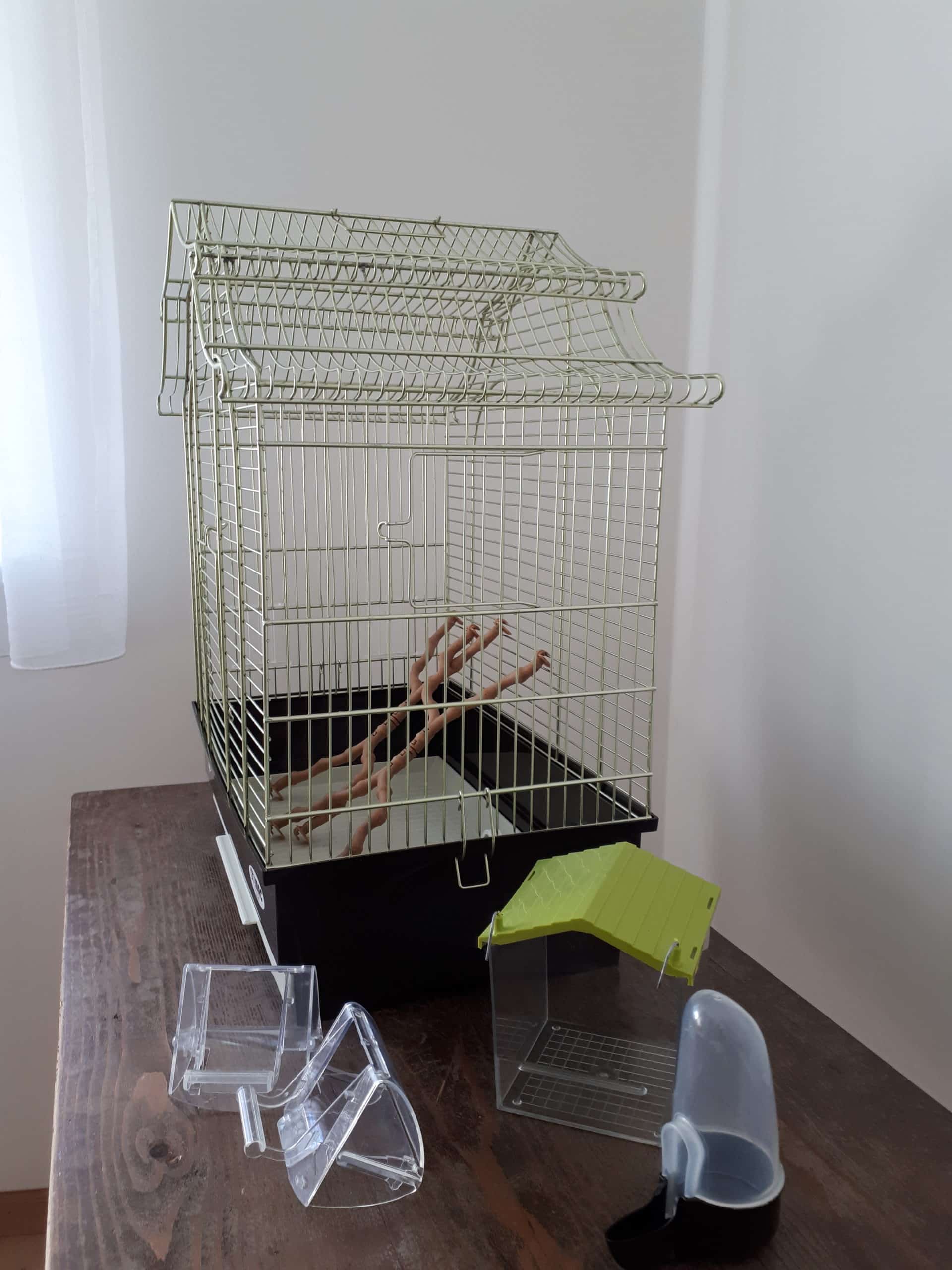 Vogelsteige mit Zubehör