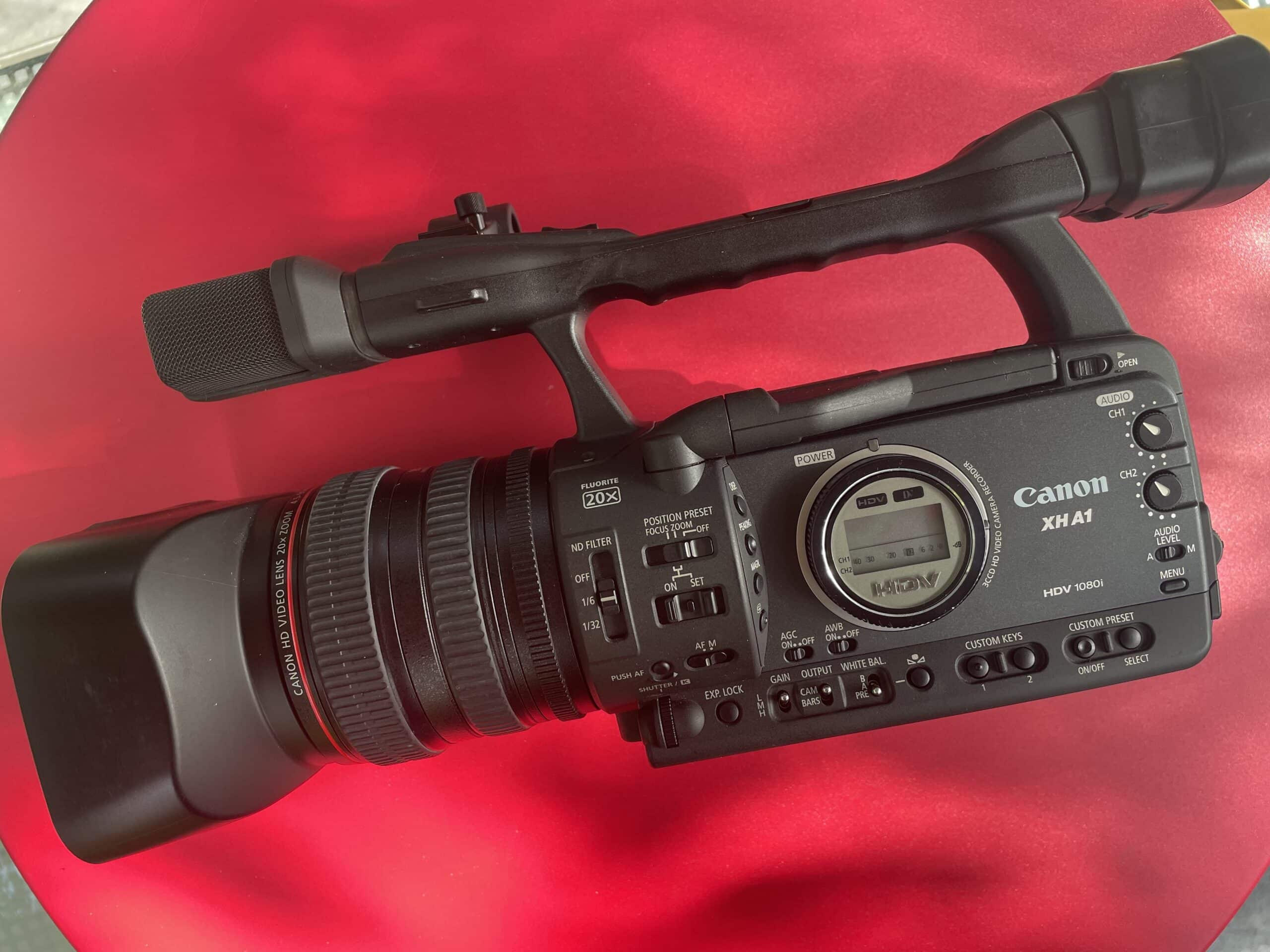 Canon Profi Camcorder XH A1 mit Canon HD Video Lens 20x 4.5-90mm