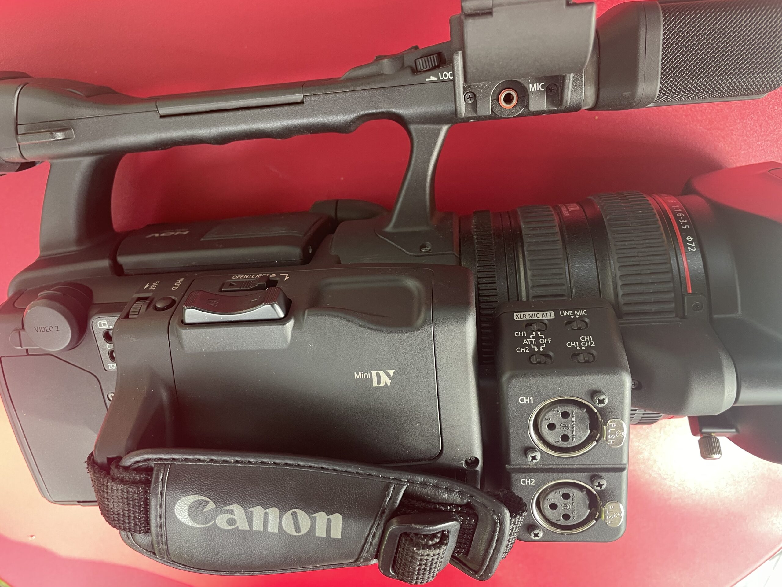 Canon Profi Camcorder XH A1 mit Canon HD Video Lens 20x 4.5-90mm