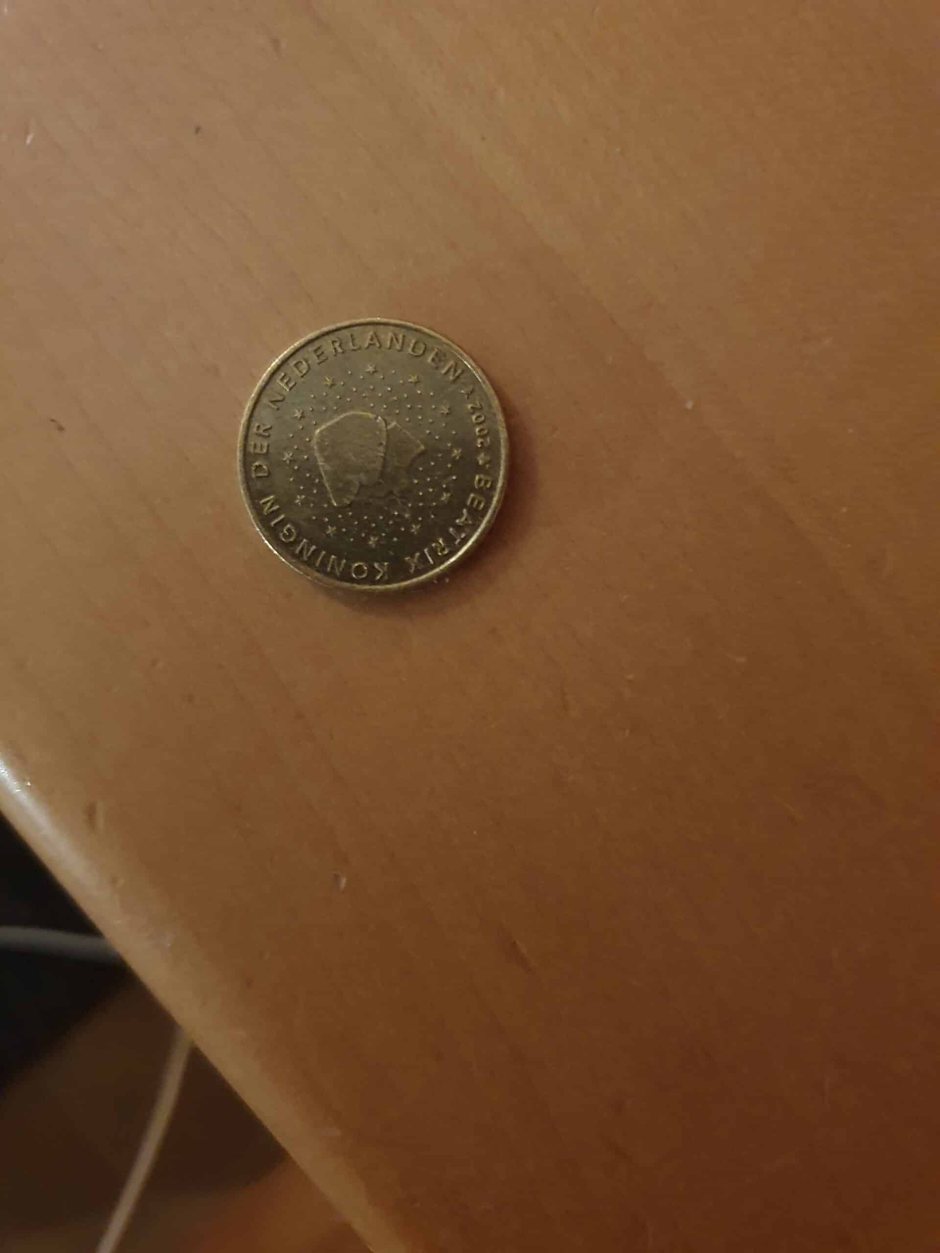 50 Cent münze Königin Beatrix der Niederlande, jahrgang 2002