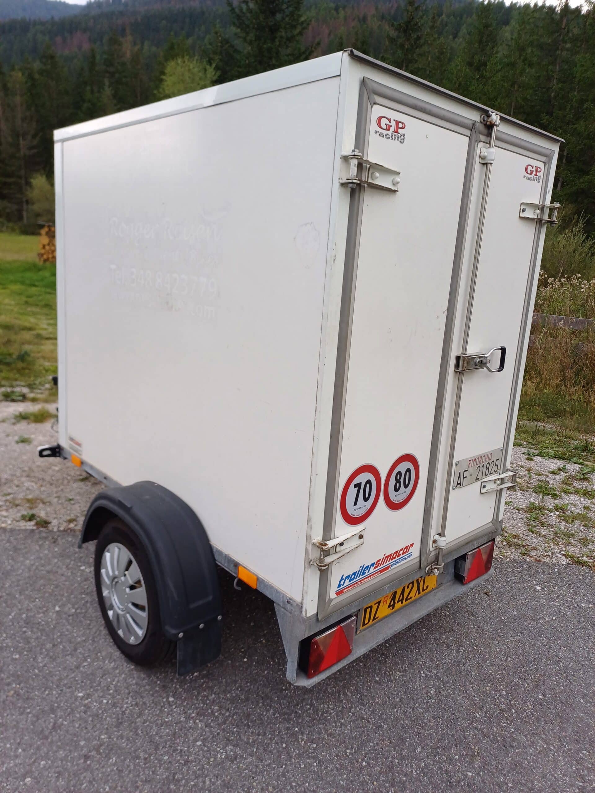 Anhänger Trailersimacas Pla 027