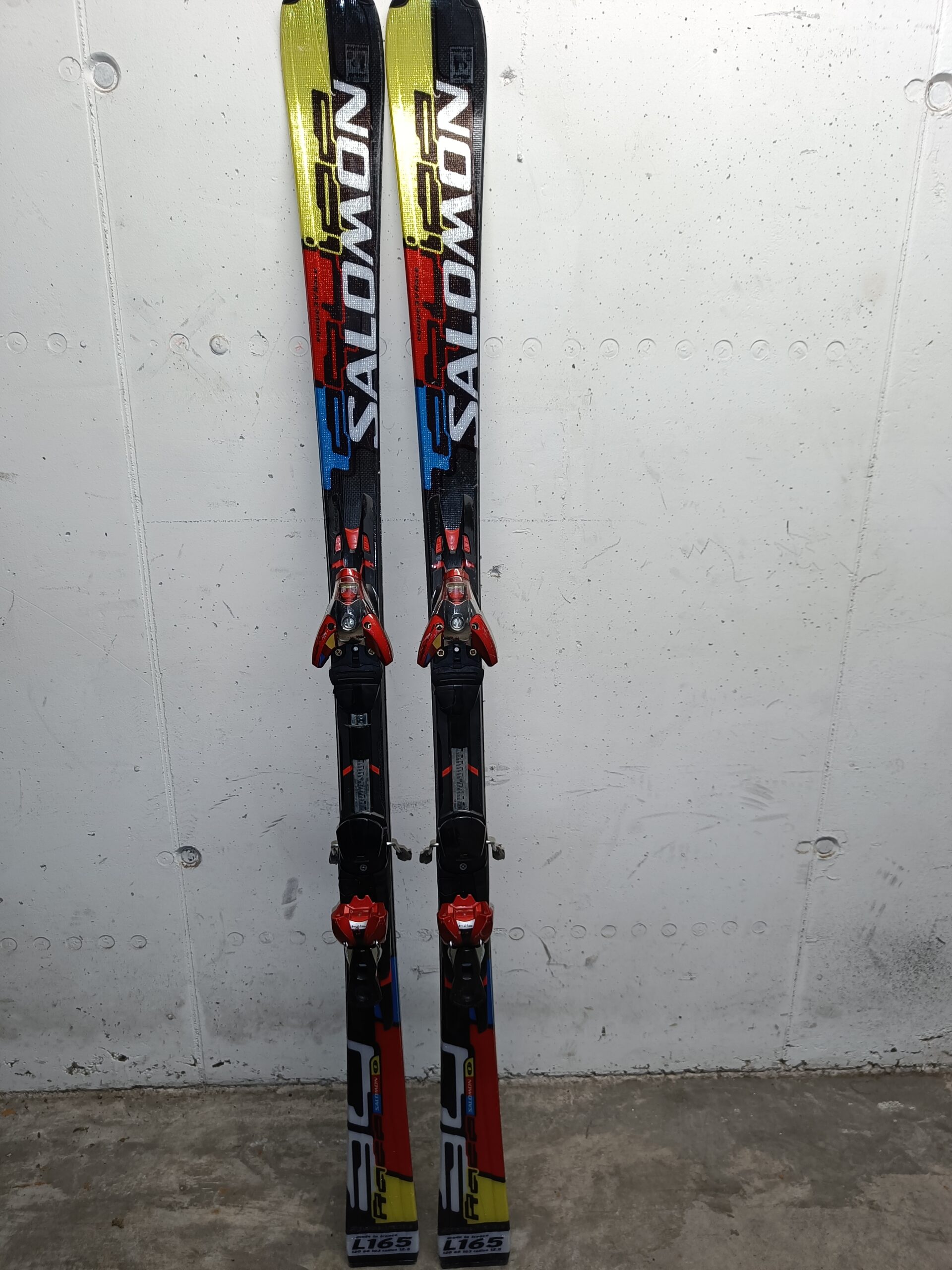 Ski Schi curving SALOMON Länge 165cm