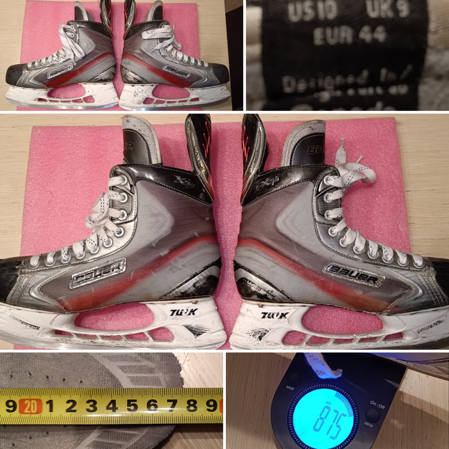 VERSCHIEDENE HOCKEY SCHLITTSCHUHE