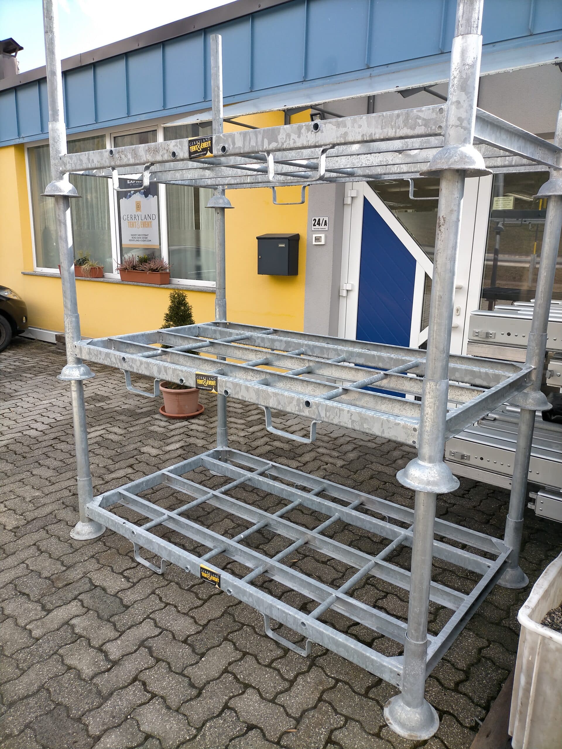 Rungenpalette – Transportbox