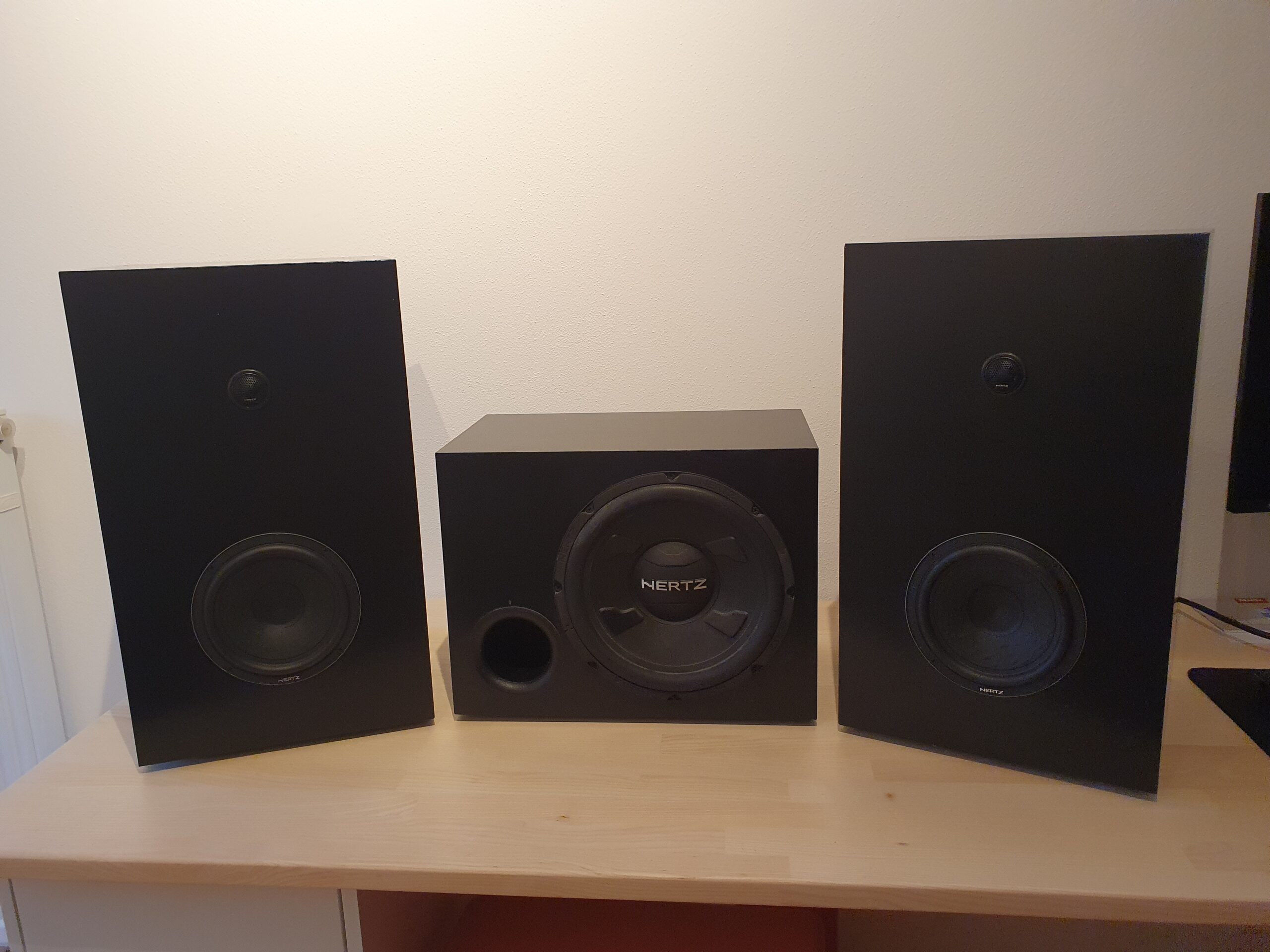 Eigenbau Boxen mit Verstärker