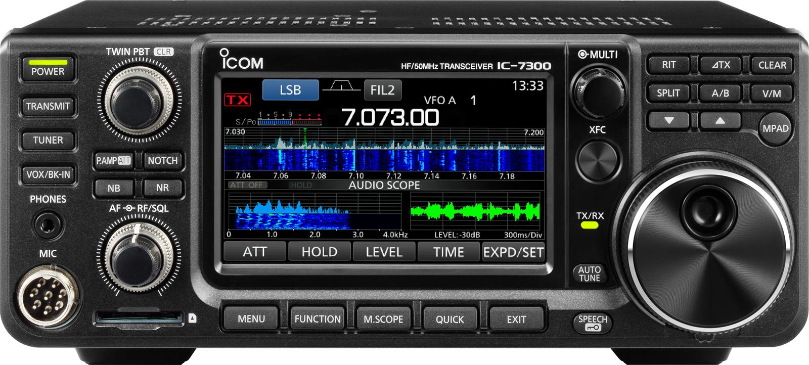 Amateurfunk: Icom, Kenwood, Yaesu, FlexRadio