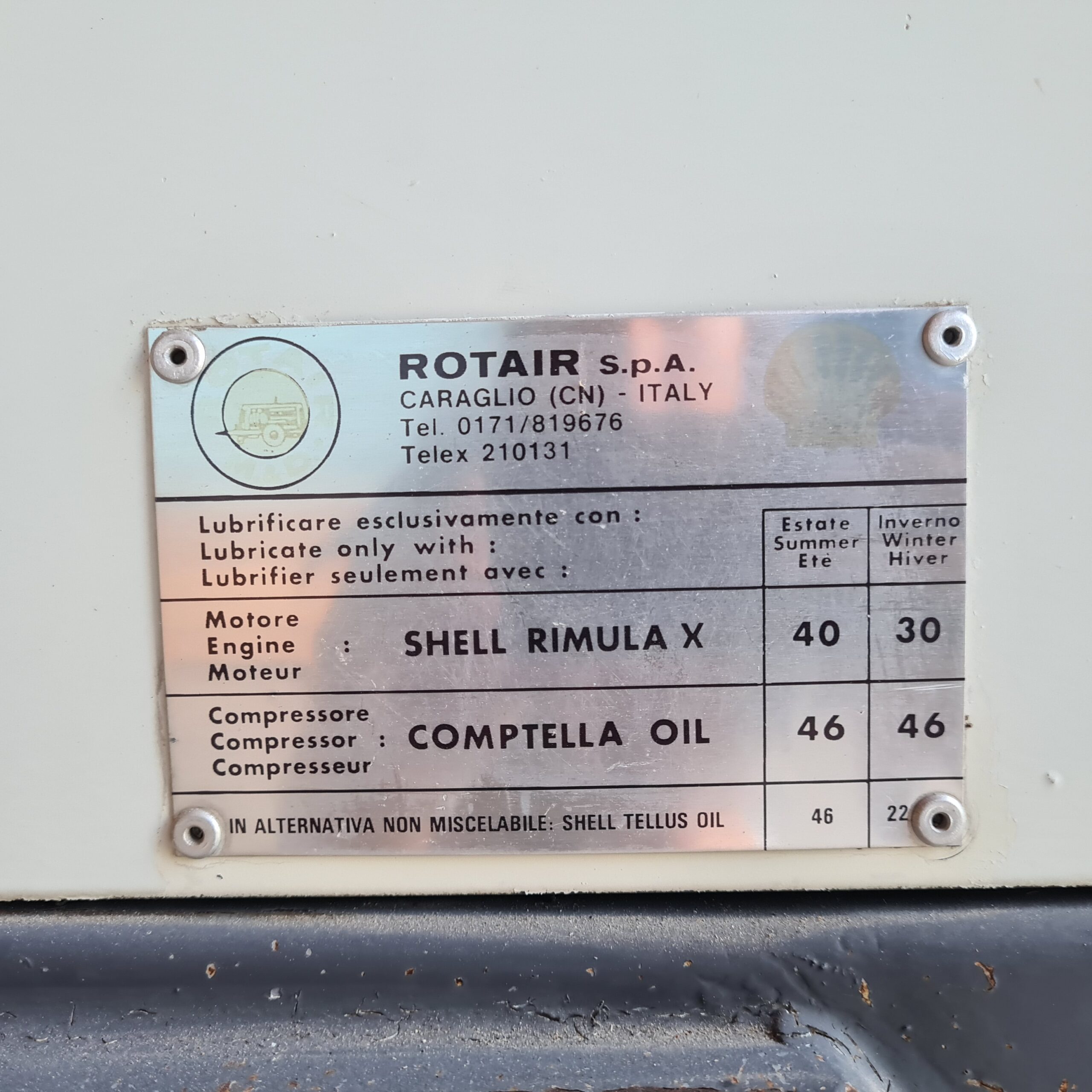 Luftkompressor ROTAIR Diesel 4.100 Liter