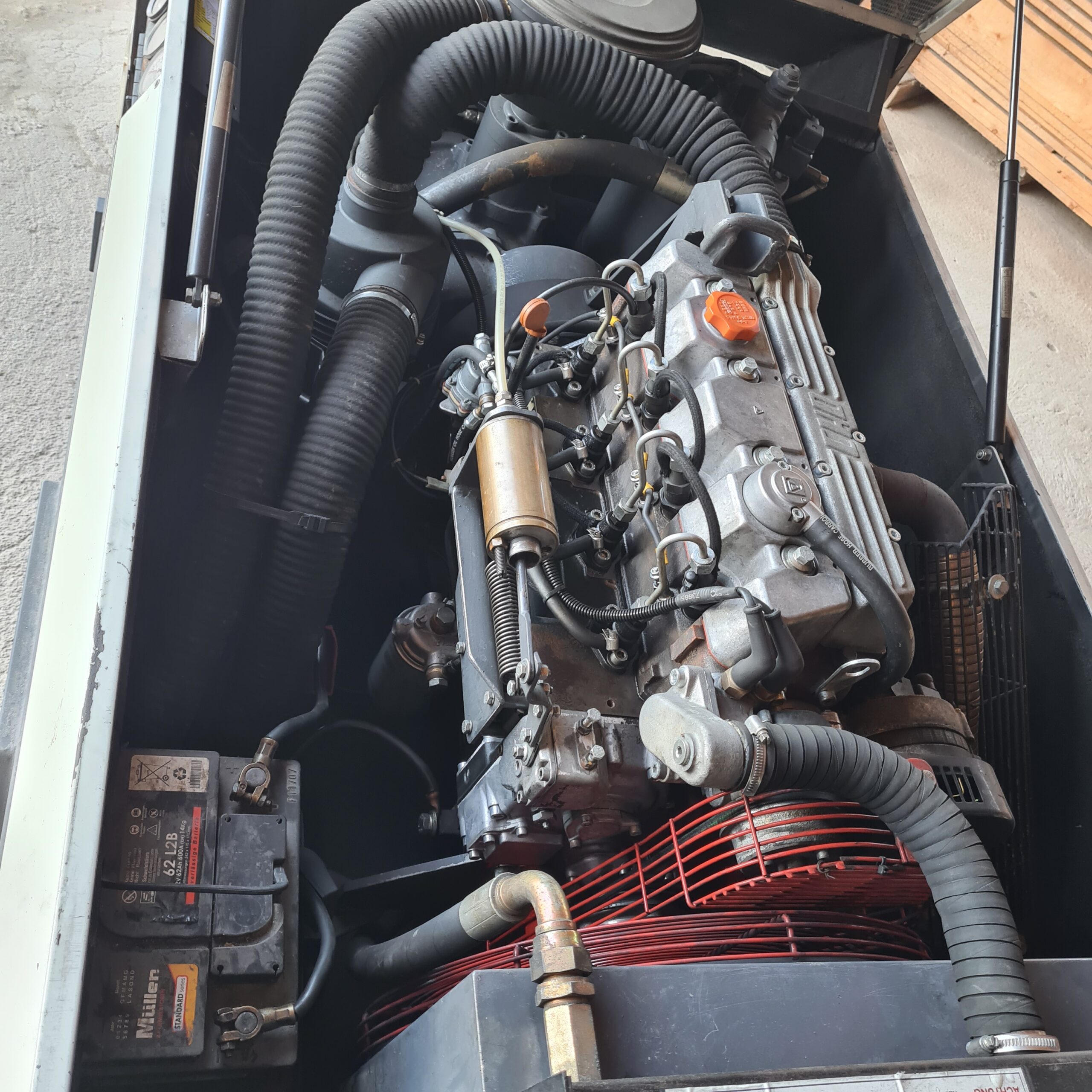 Luftkompressor ROTAIR Diesel 4.100 Liter