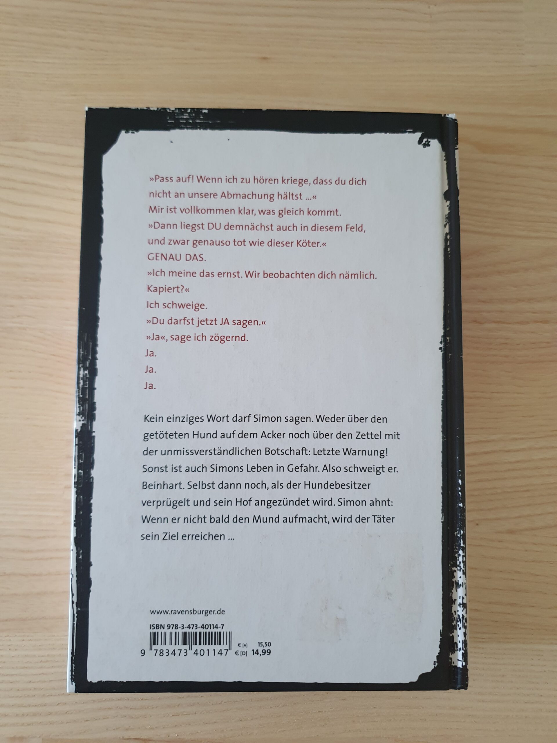 Buch “Kein Einziges Wort”