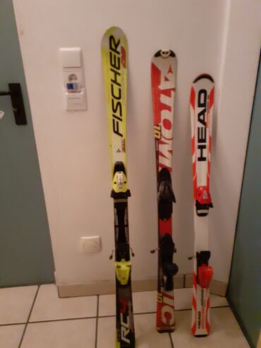 Kinderski 135 cm, 125 cm und 117 cm