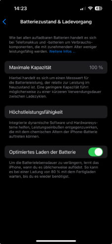 Apple iPhone 14 Pro – 256GB – Space Schwarz (Ohne Simlock) + OVP