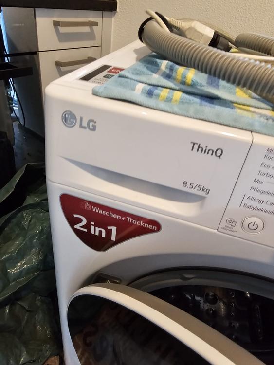 LG Waschtrockner 2in1 ThinQ 8,5/5kg WLAN