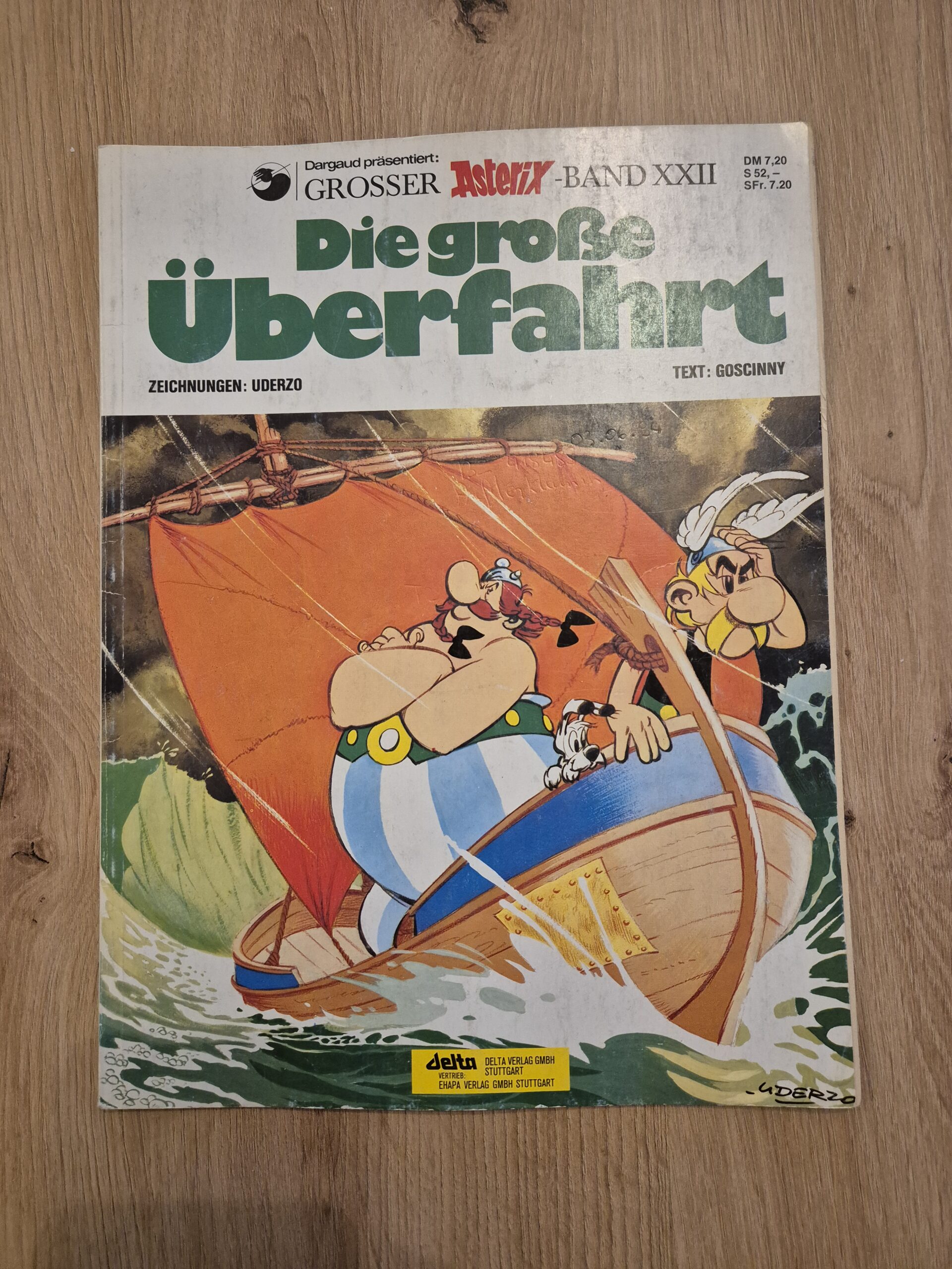 4 Bände Asterix Comics aus 1990ern