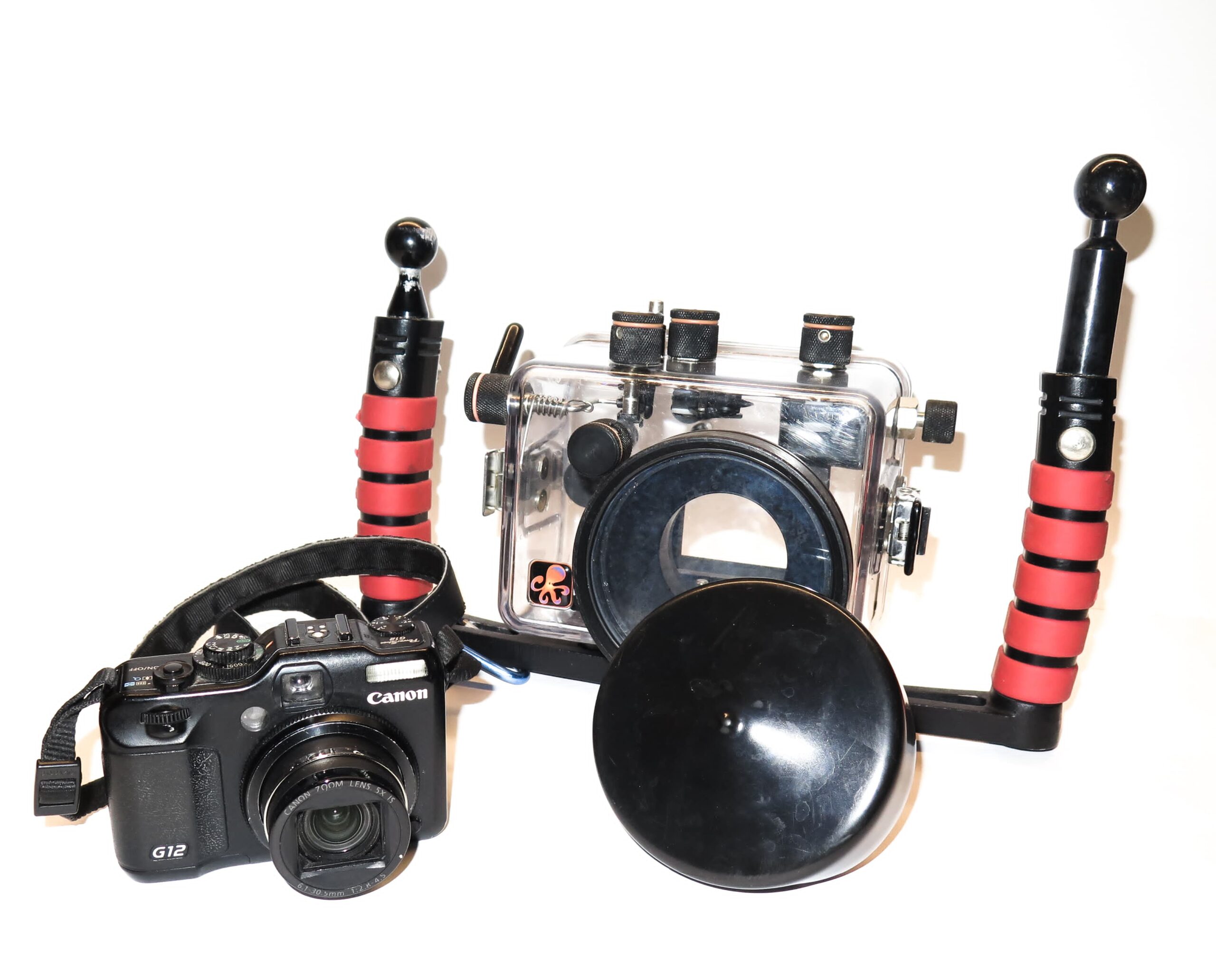 Unterwasserkamera-Set CanonG12