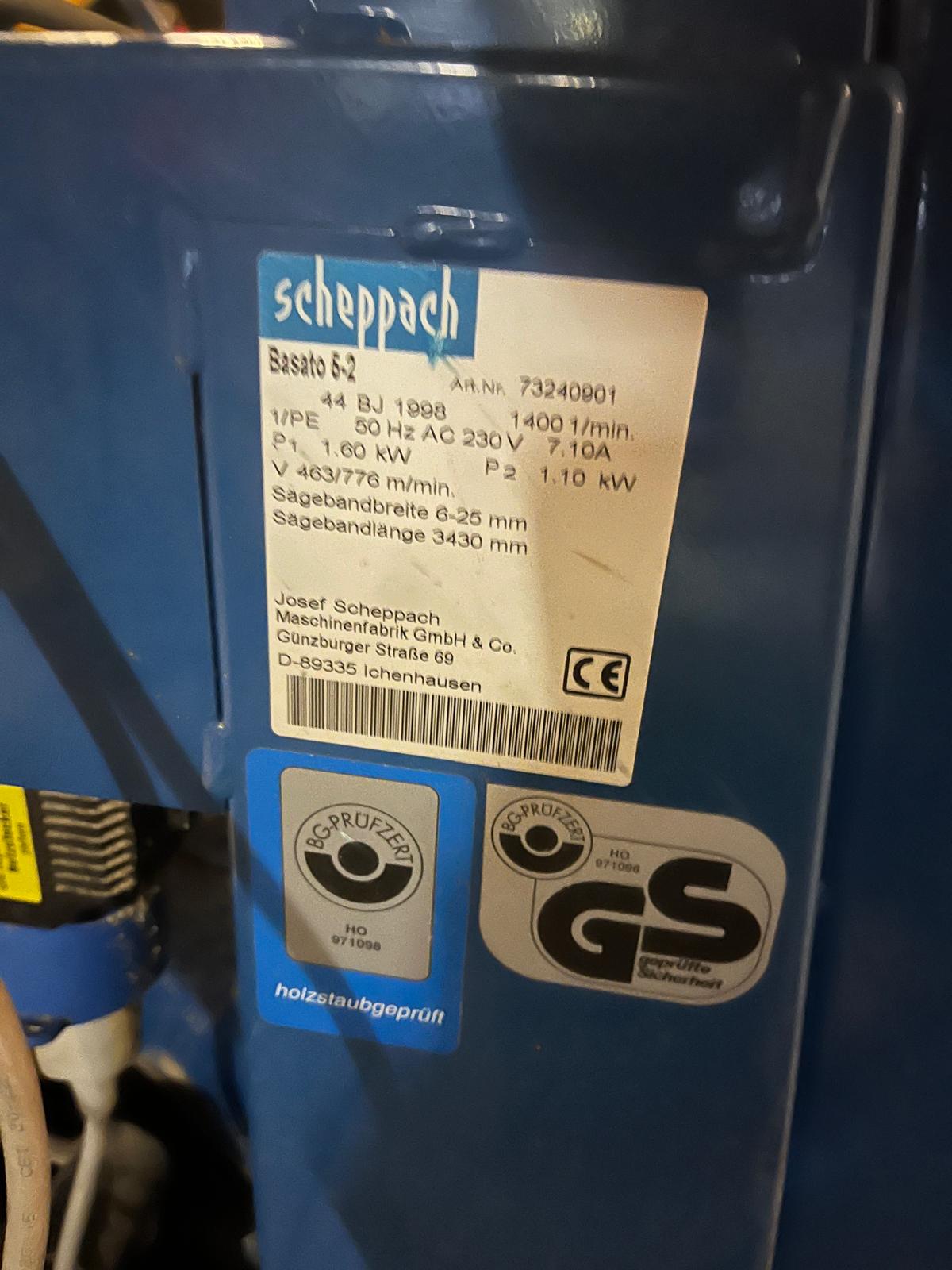 Bandsäge Scheppach Bastao 5-2