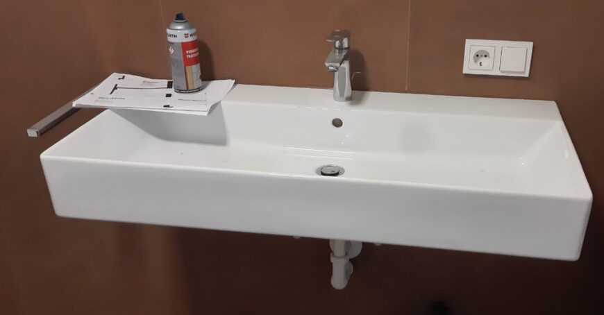 Waschbecken wie neu