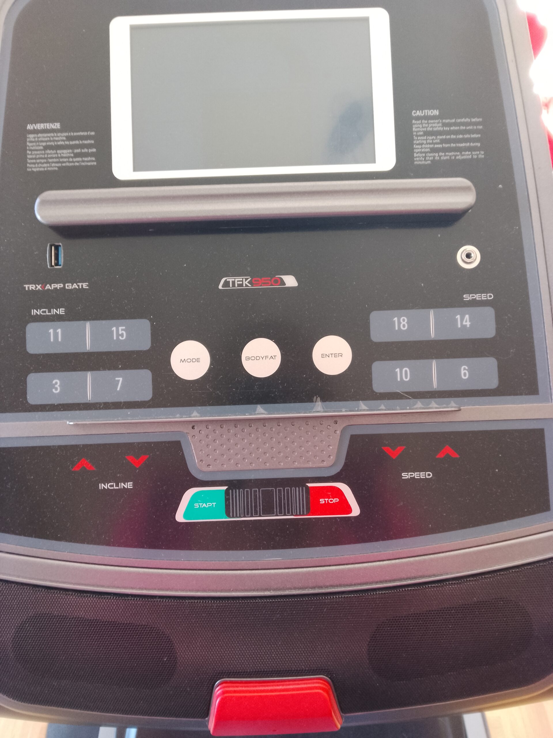 Professionelles Laufband everfit TFK 950