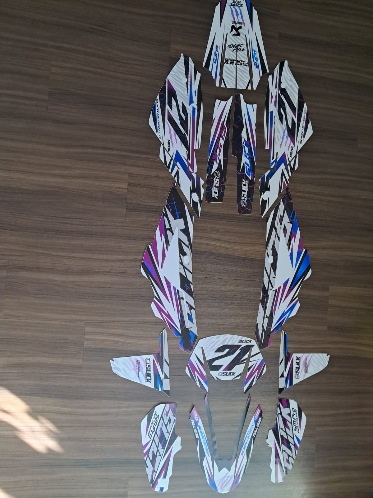 Dekor für Husqvarna SM 125ccm Baujahr 2012