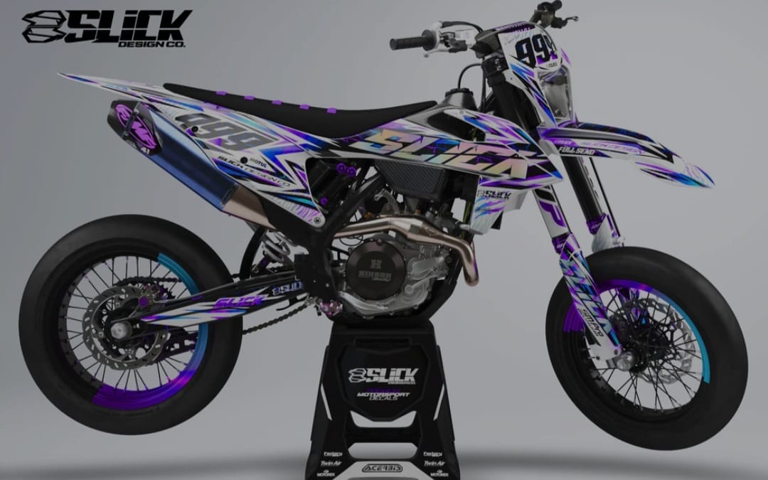 Dekor für Husqvarna SM 125ccm Baujahr 2012