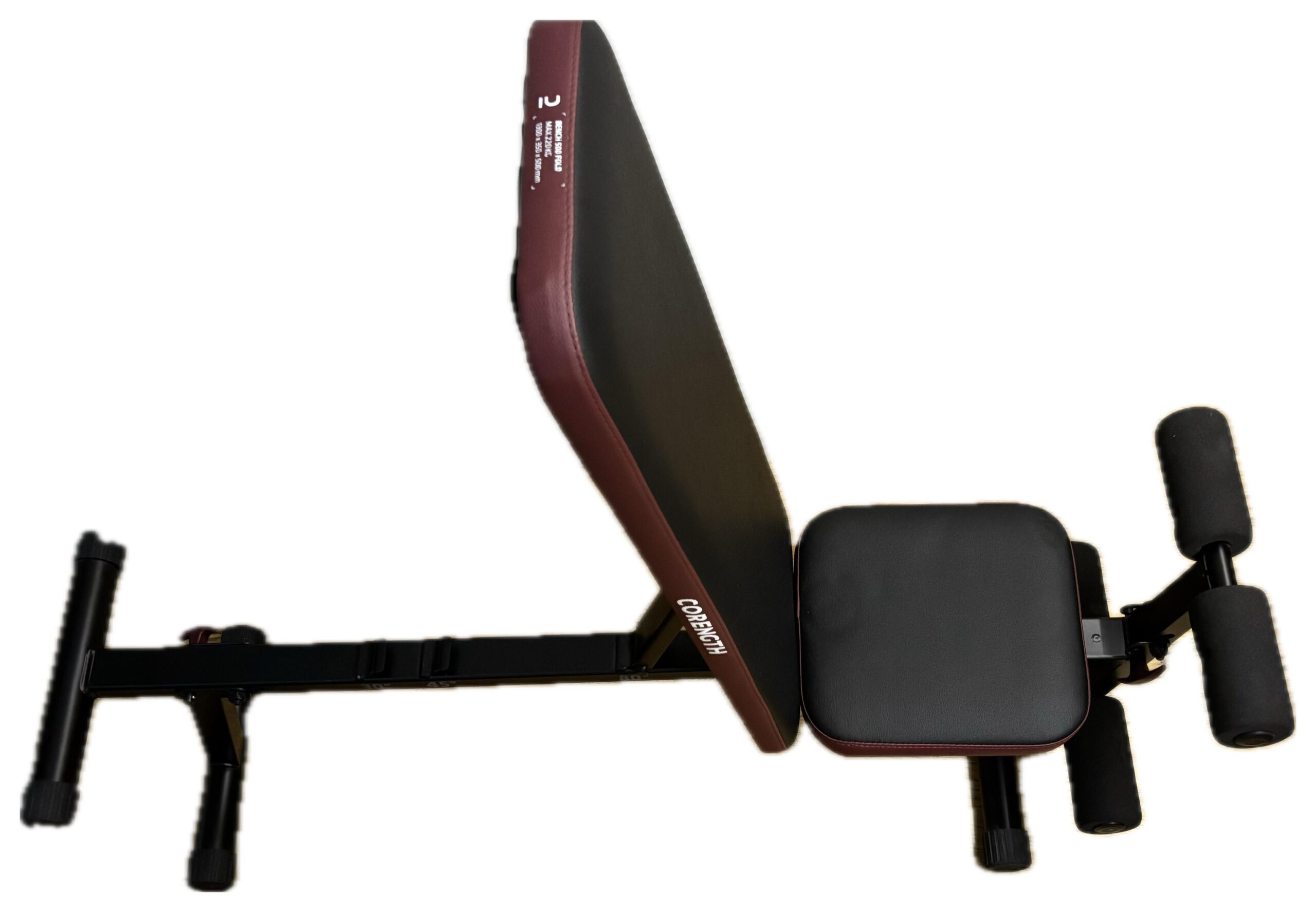 Höhenverstellbare & zusammenklappbare Hantelbank