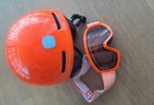 Pocito Helm xs-s und Skibrille im Set