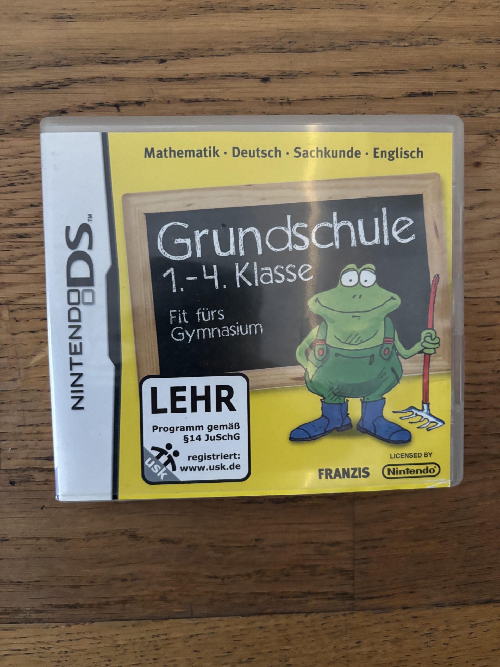 Lernspiel für Nintendo Ds