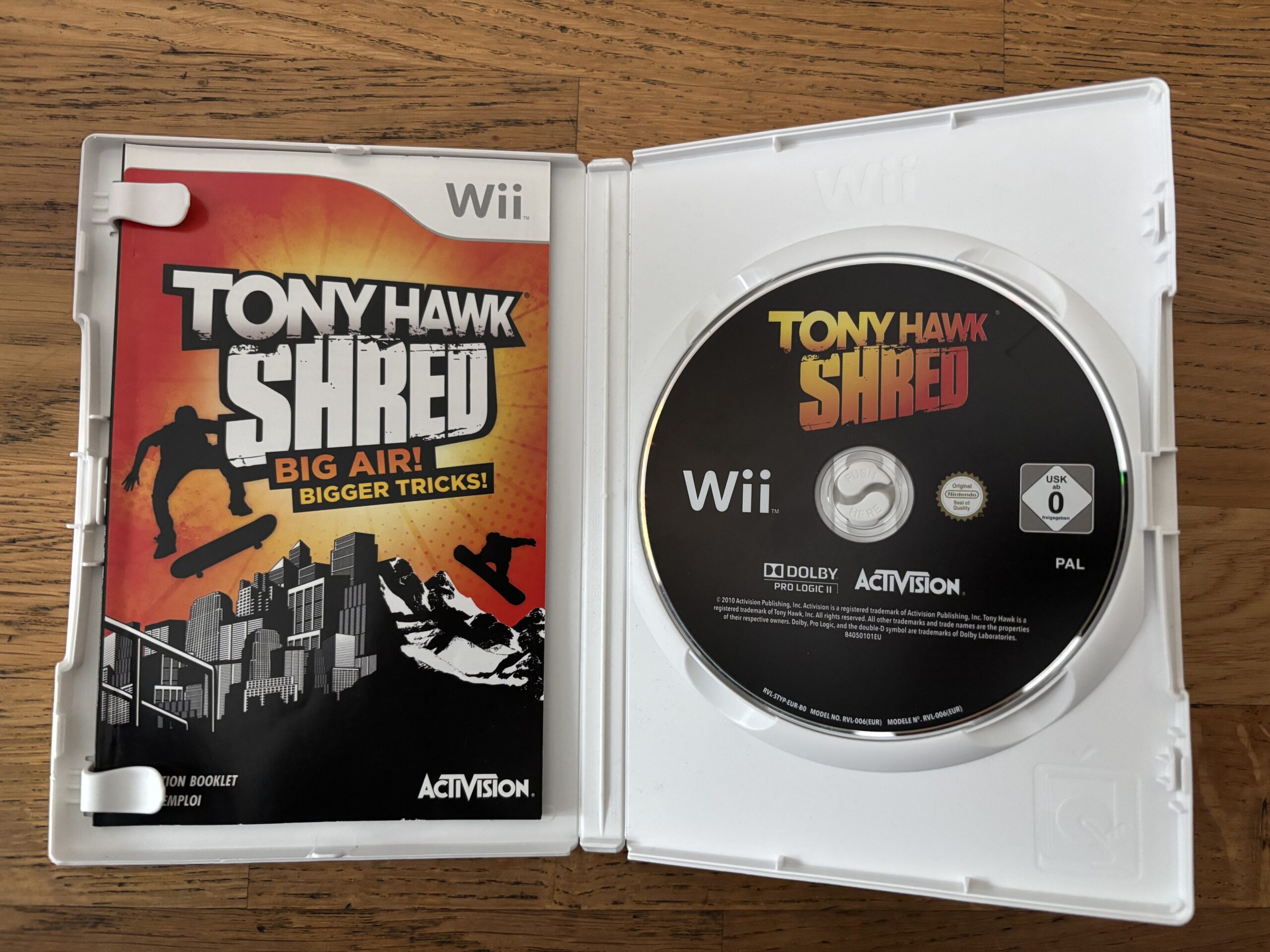 TonyHawk Shred Wii Spiel Usk 0