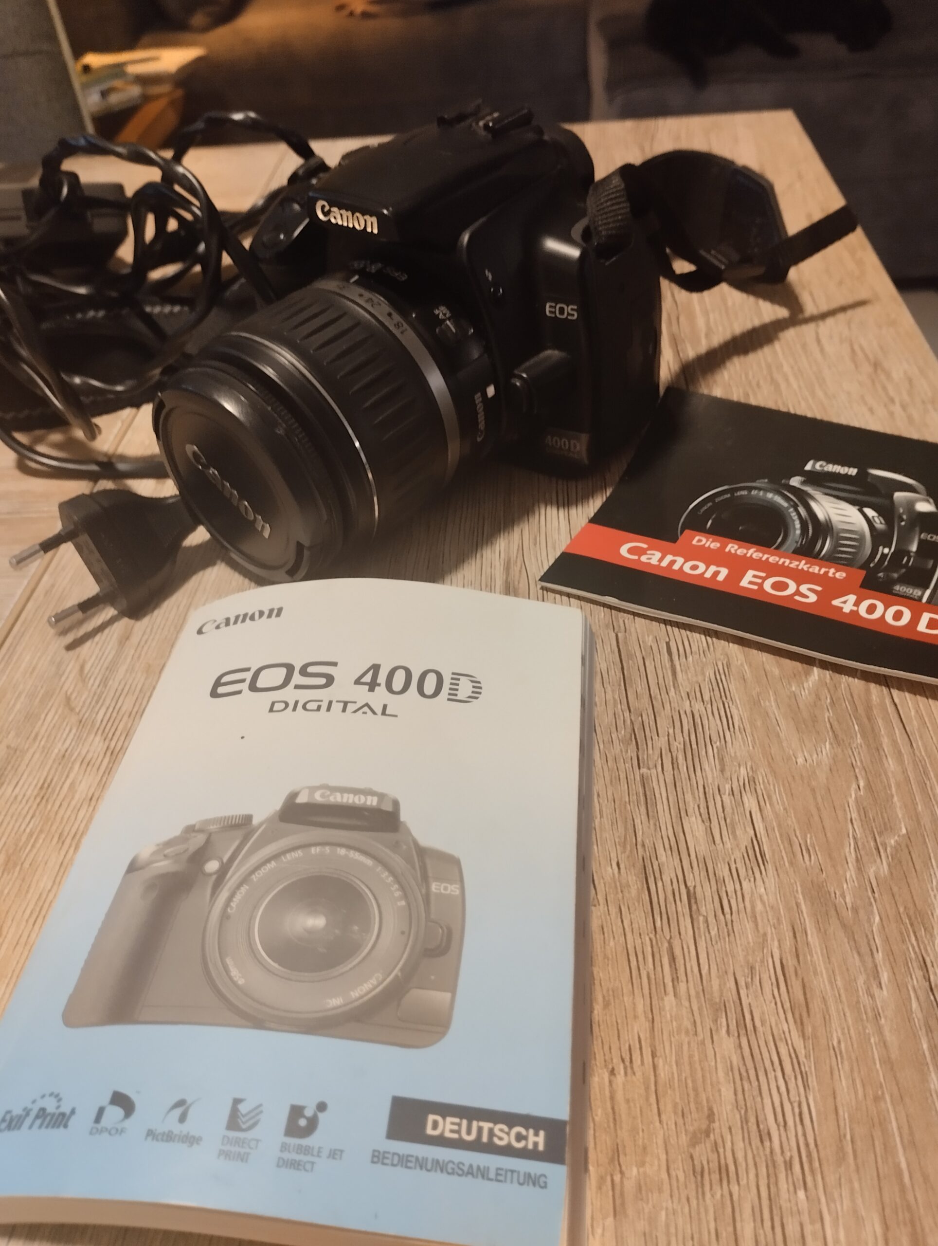 Canon Digitalkamera und Makroobjektiv