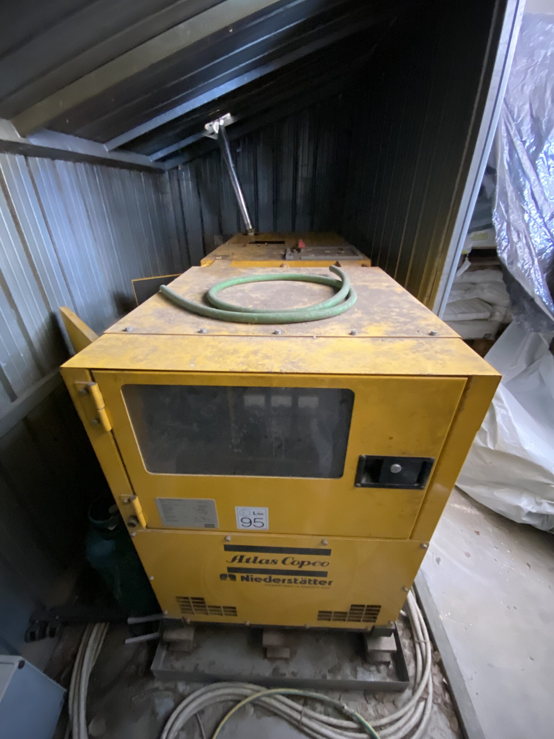 Stromgenerator Atlas Copco Modell QAS60
