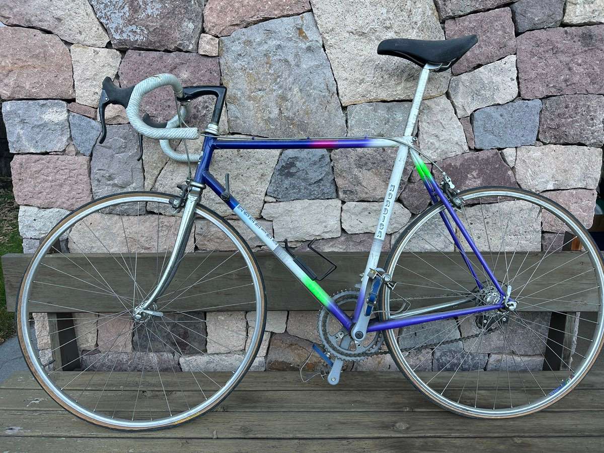 Rennrad Stahlrahmen handgemacht retro Vintage
