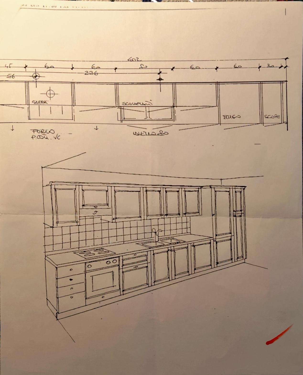 Hochwertige Lacedelli Küche – inkl. Geräte