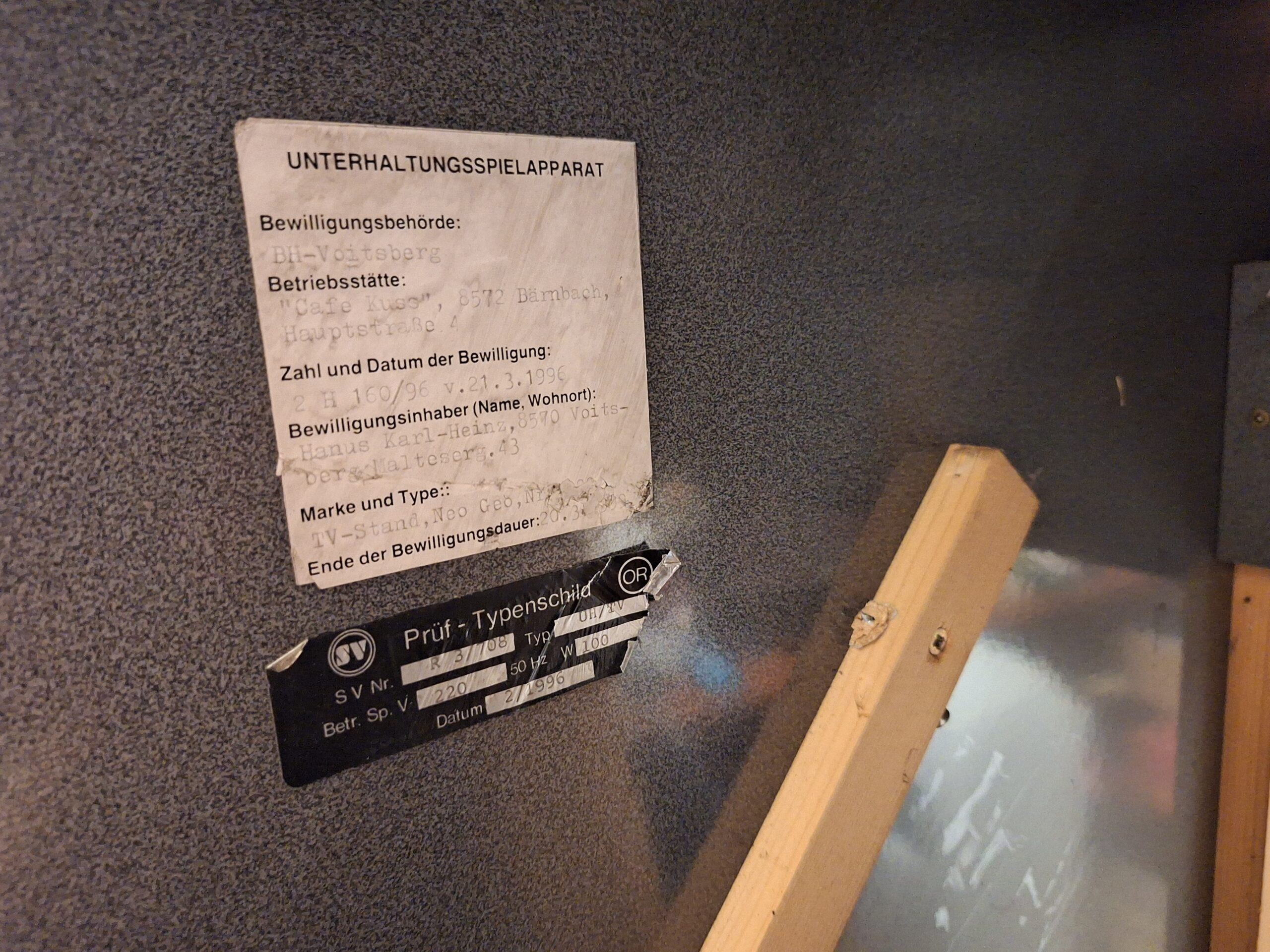 Einzelstück / Projekt Arcade Automat TAB Gigant 3000 Spiele Boris Vallejo