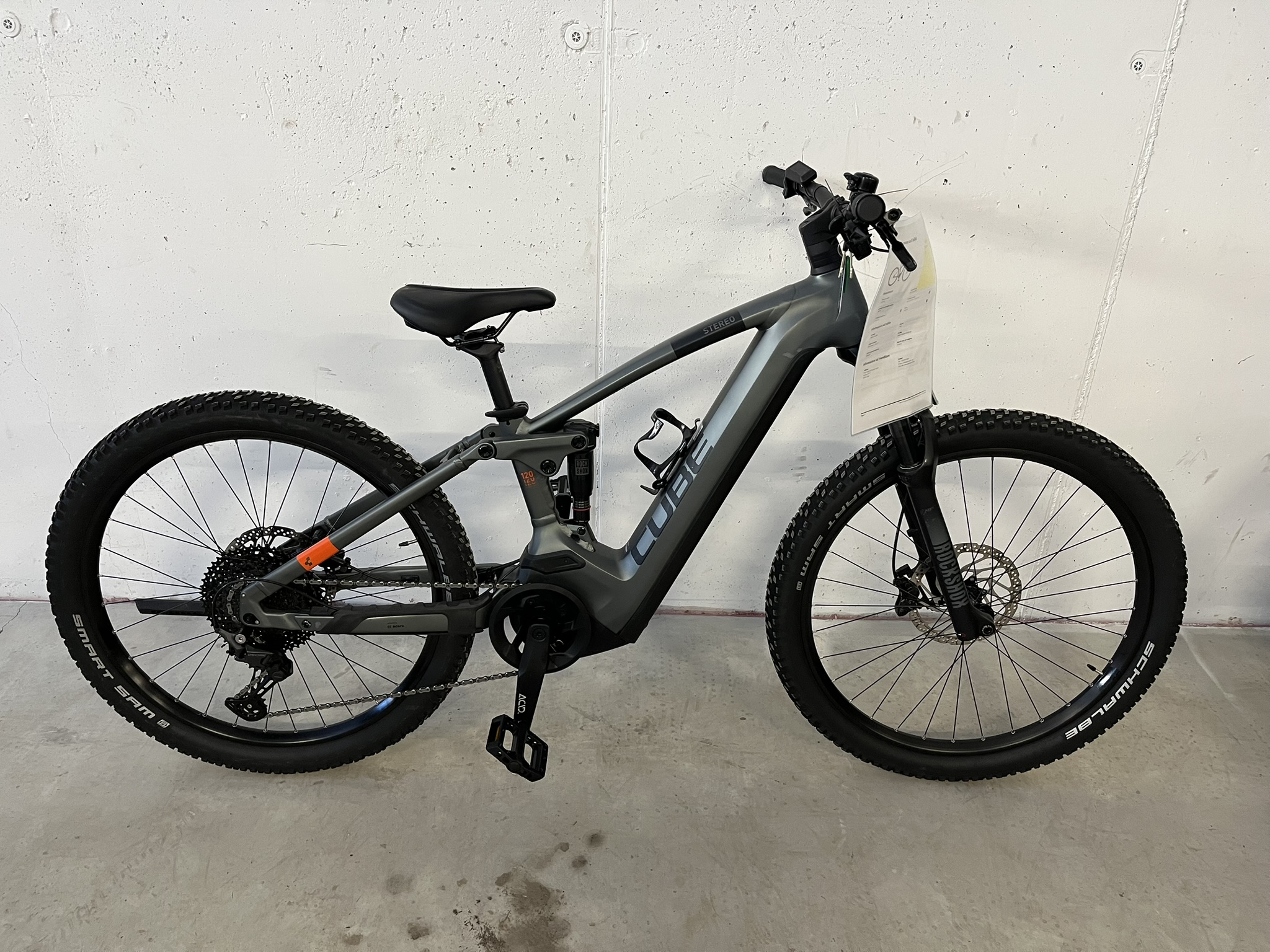 Cube Stereo Hybrid 120 Pro 750 flashgrey´n´orange 2024