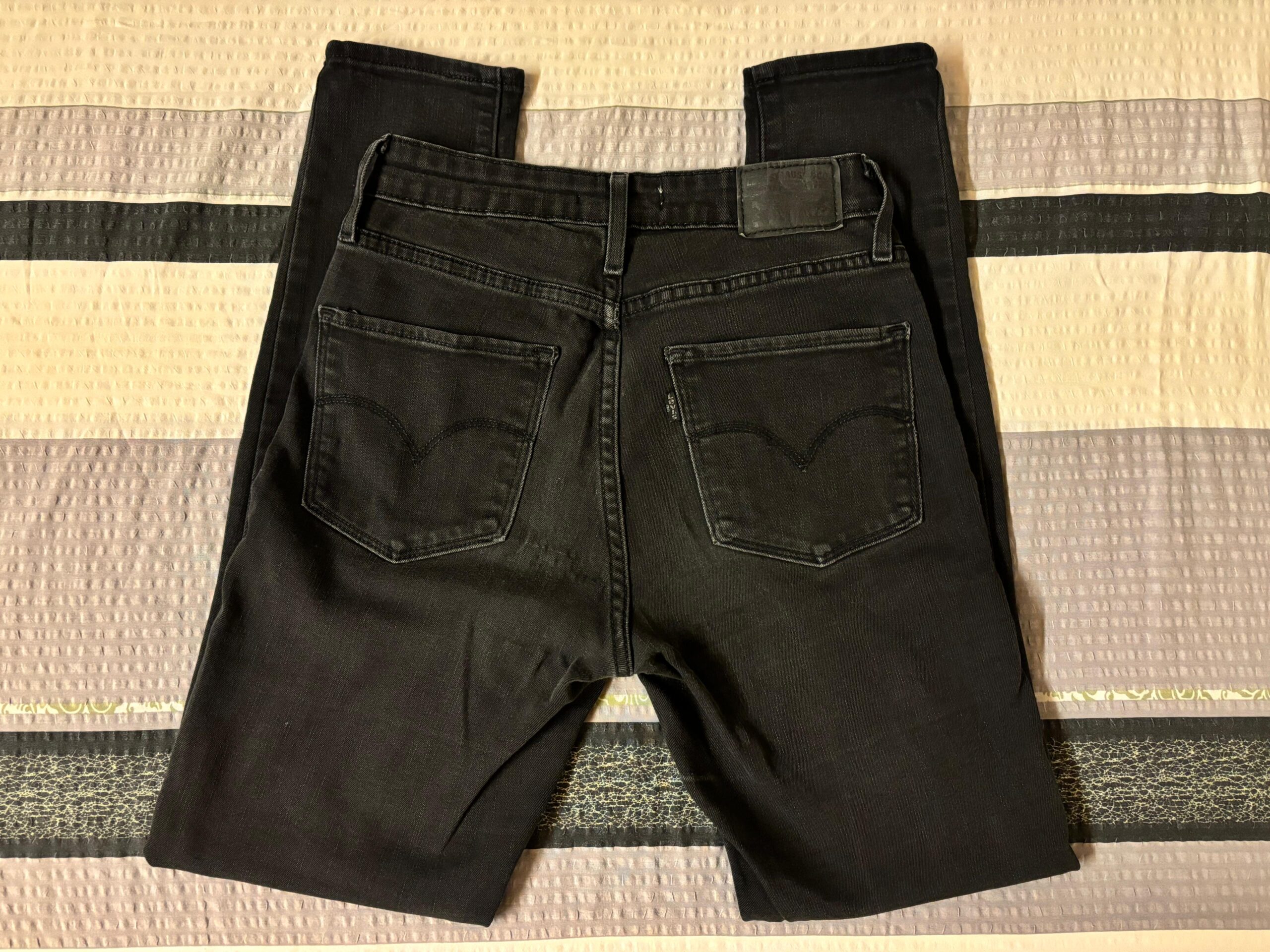 Levi’s schwarze 721 High Rise Skinny Jeans Neuwertig!