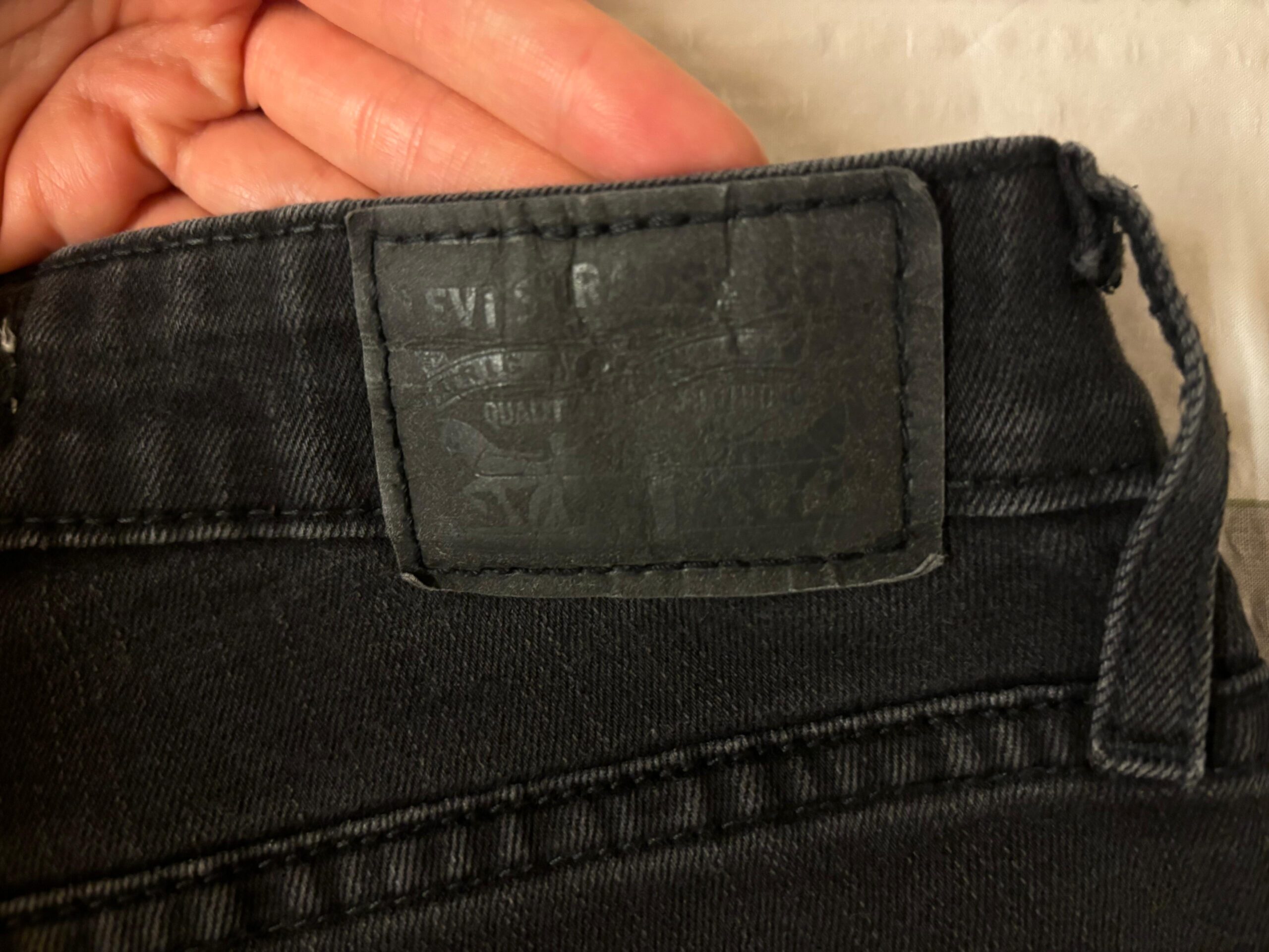 Levi’s schwarze 721 High Rise Skinny Jeans Neuwertig!