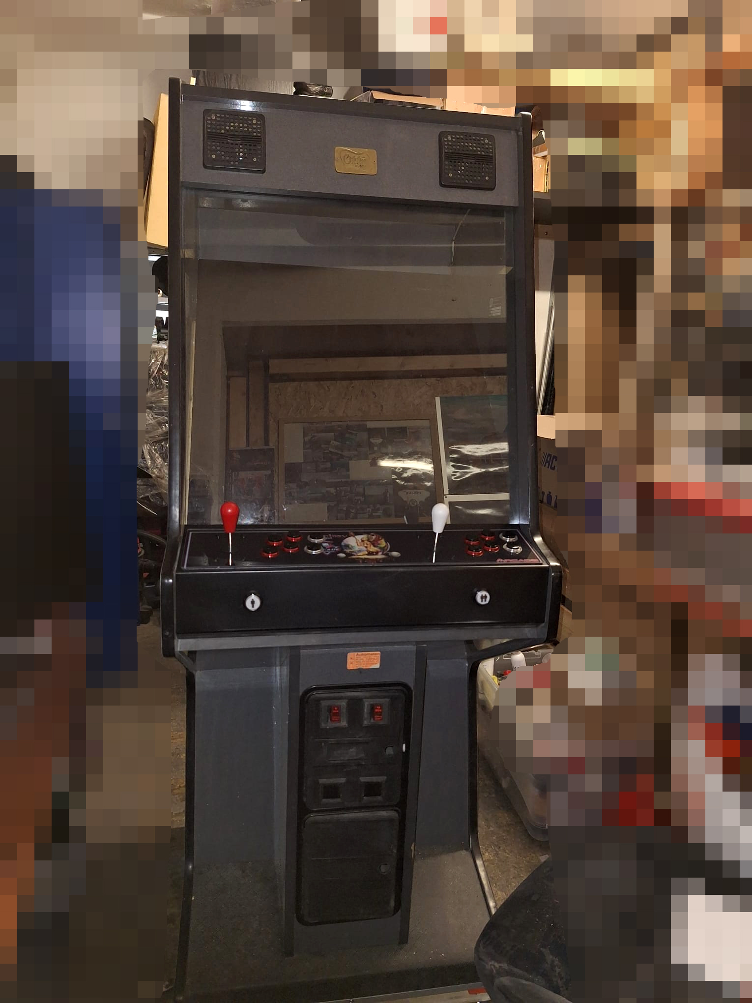 Einzelstück / Projekt Arcade Automat TAB Gigant 3000 Spiele Boris Vallejo