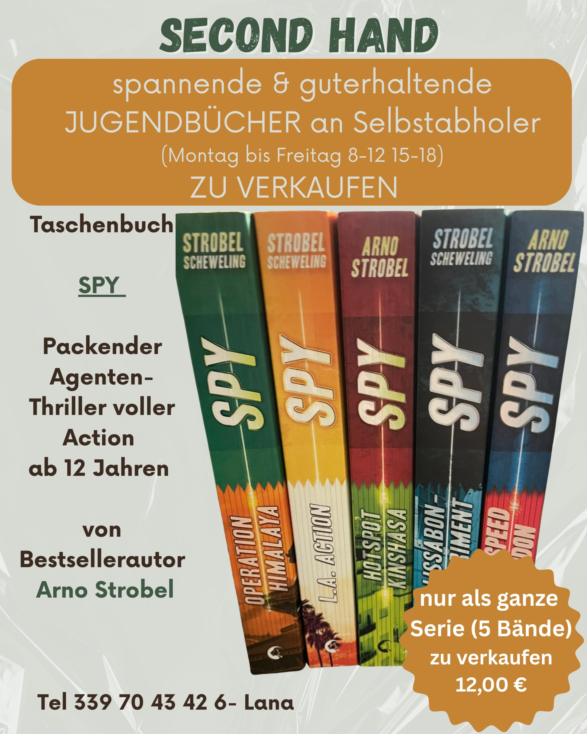 JUGENDBÜCHER ZU VERKAUFEN