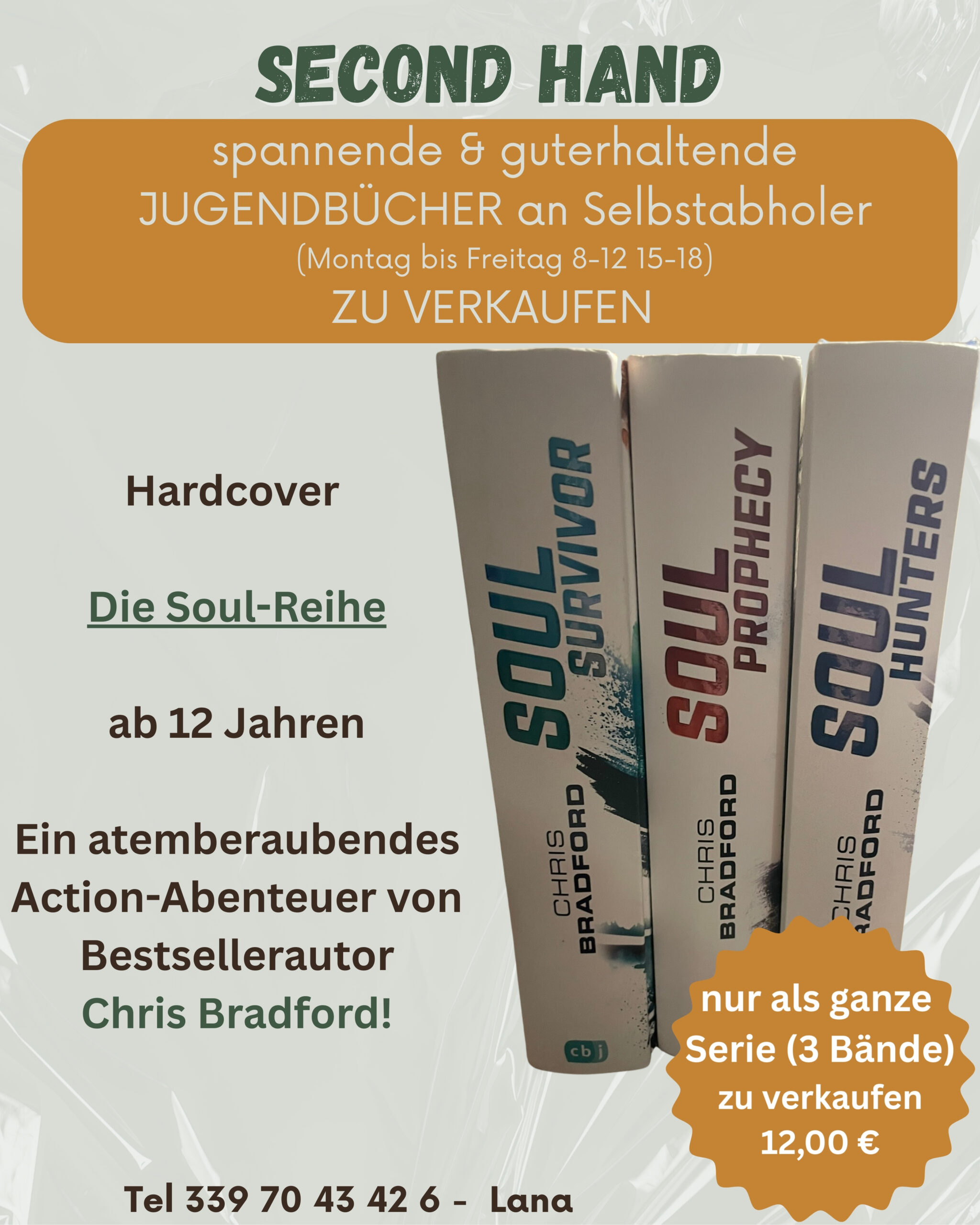 JUGENDBÜCHER ZU VERKAUFEN