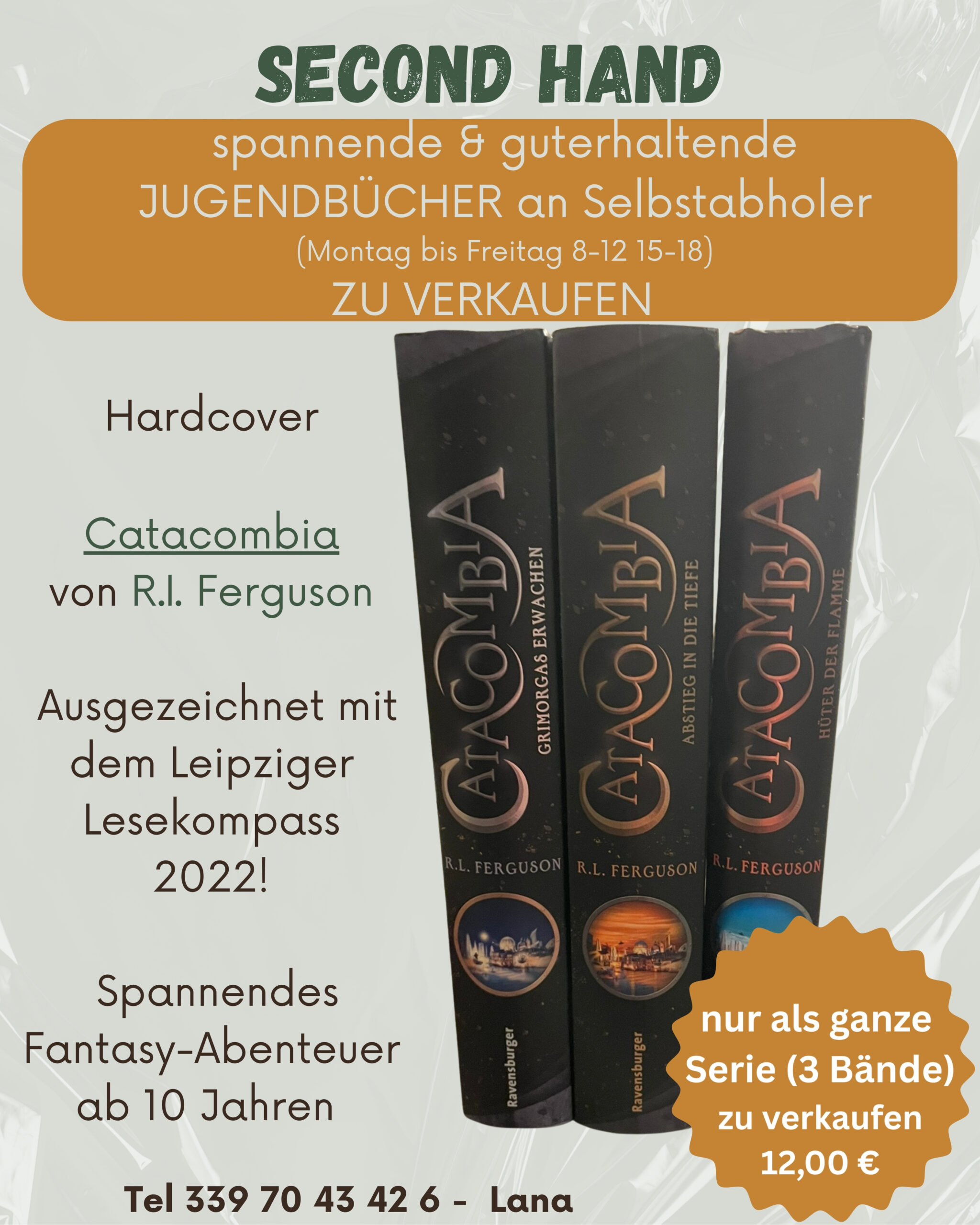 JUGENDBÜCHER ZU VERKAUFEN