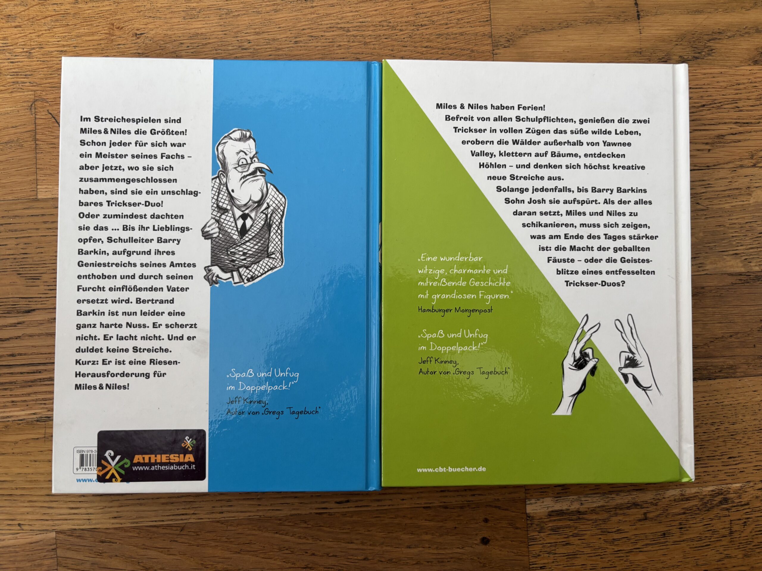 2x Miles&Niles Bücher-gebunden