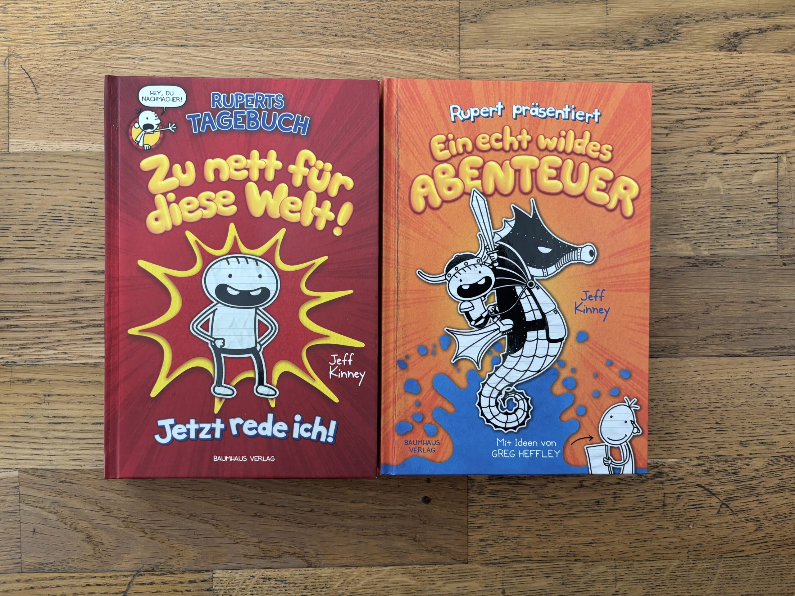 2 x Ruperts Tagebuch gebunden