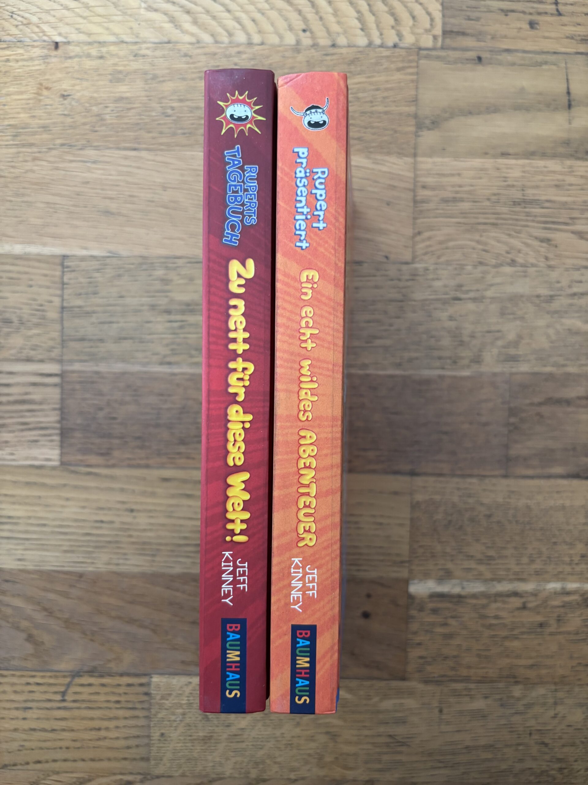 2 x Ruperts Tagebuch gebunden