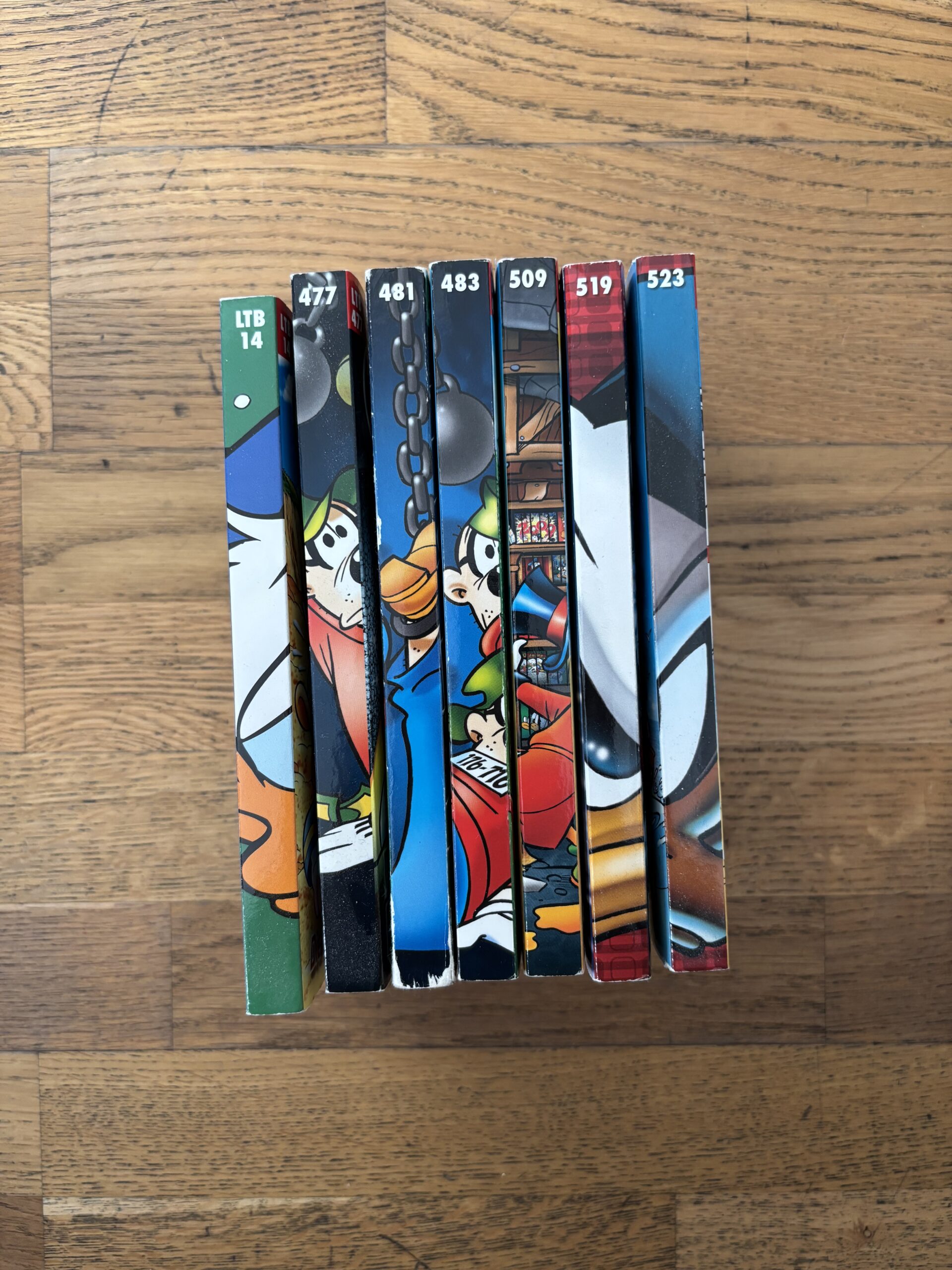 Verschiedene Lustige Taschenbücher