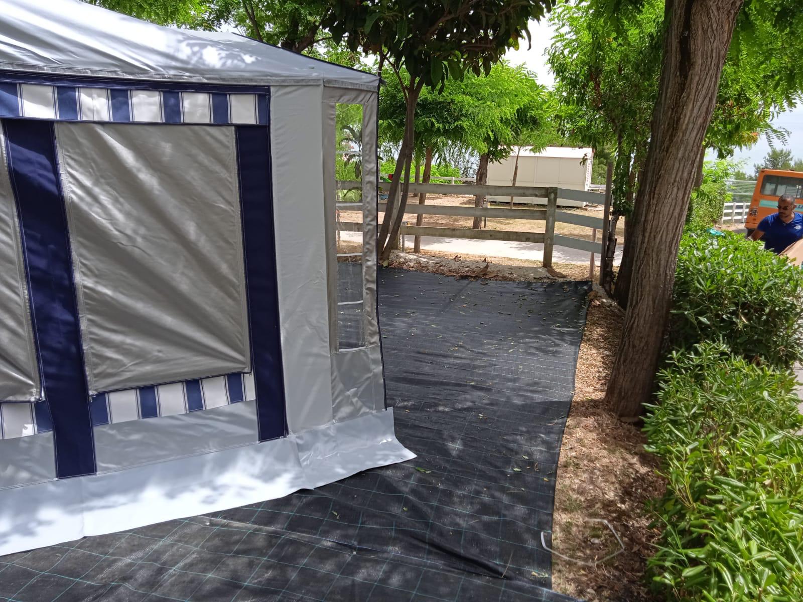 Mikitex Vorzelt Asia Plus blú notte